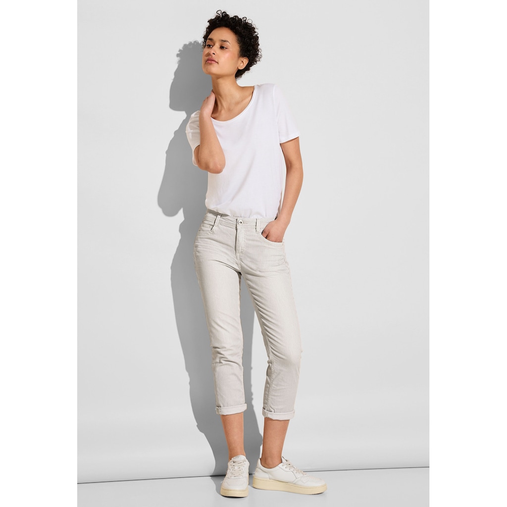 STREET ONE Slim-fit-Jeans, Middle Waist