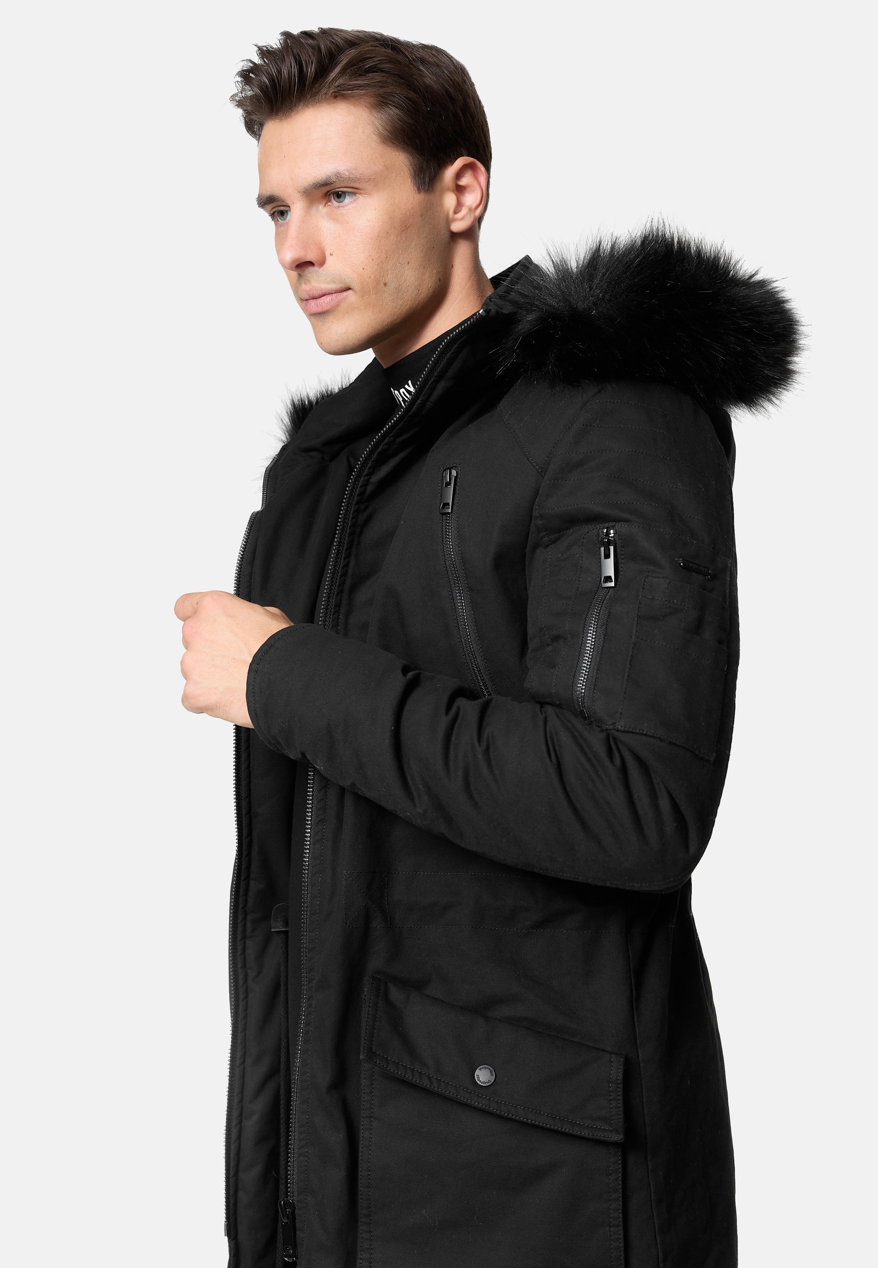 trueprodigy Parka »Harvey mit abnehmbarer Kapuze« mit Kapuze