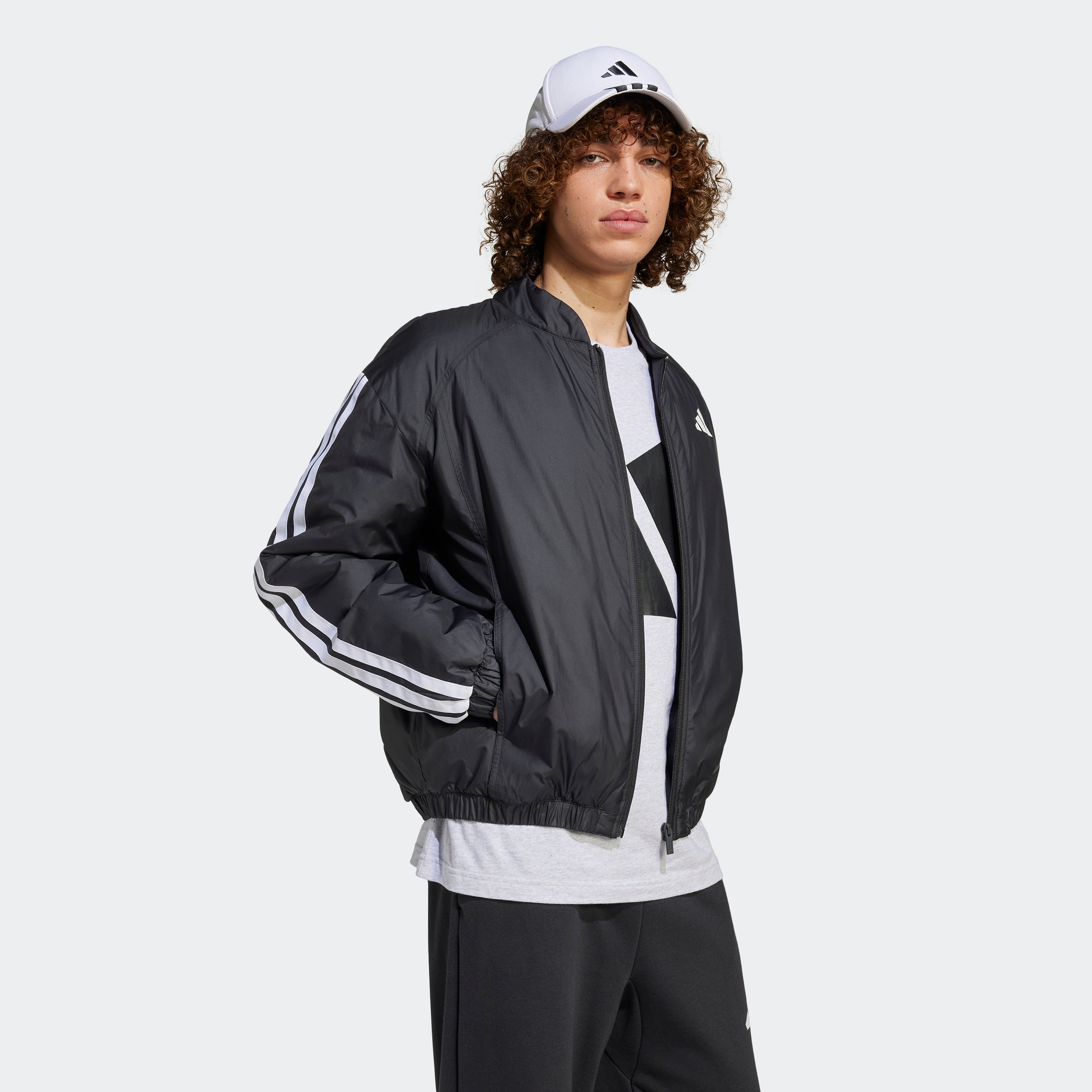 adidas Sportswear Outdoorjacke "ESS 3S INS B J" günstig online kaufen