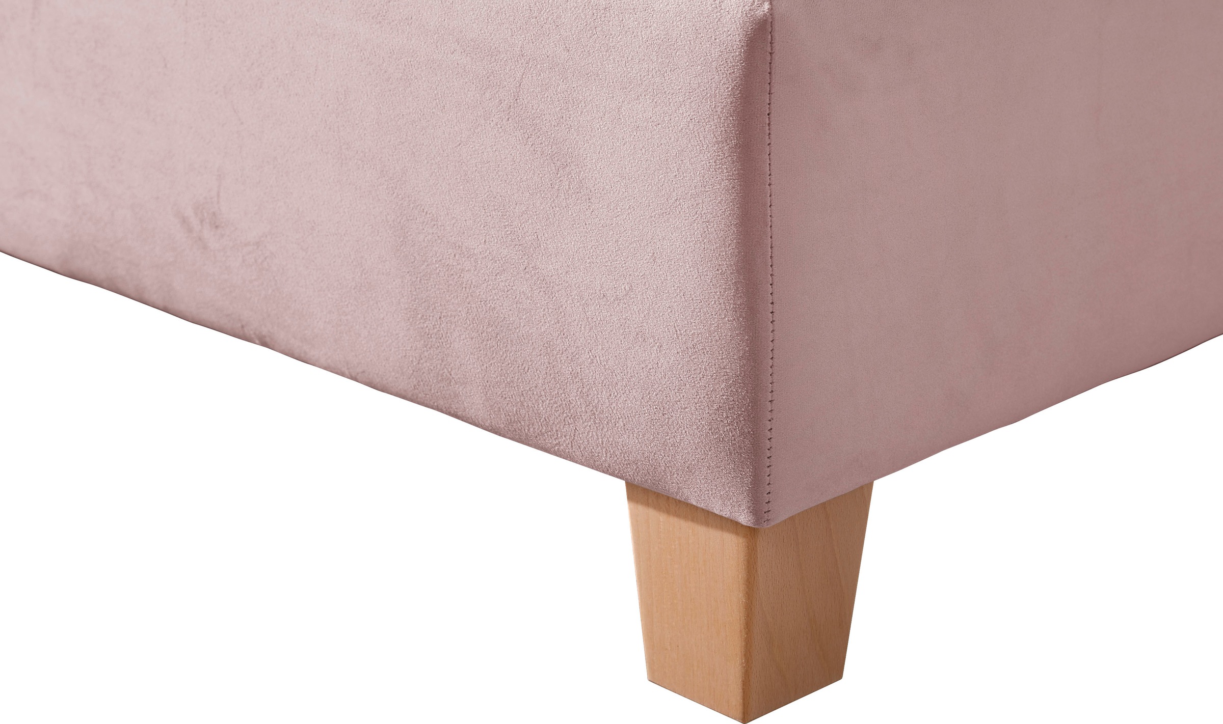 Home affaire Boxspringbett »Fargo«, inkl. Topper, in 3 Matratzenarten, in Samt- oder Strukturstoff