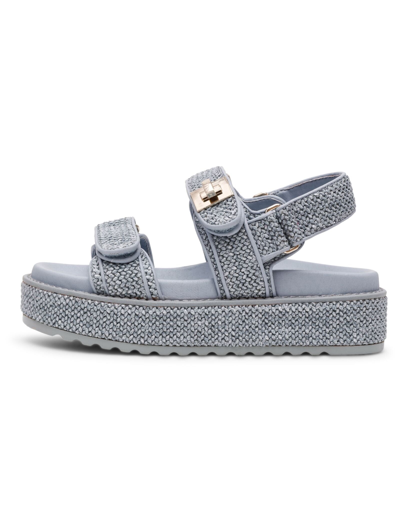 STEVE MADDEN Plateausandaletten »STEVE MADDEN Sandalen Textil«