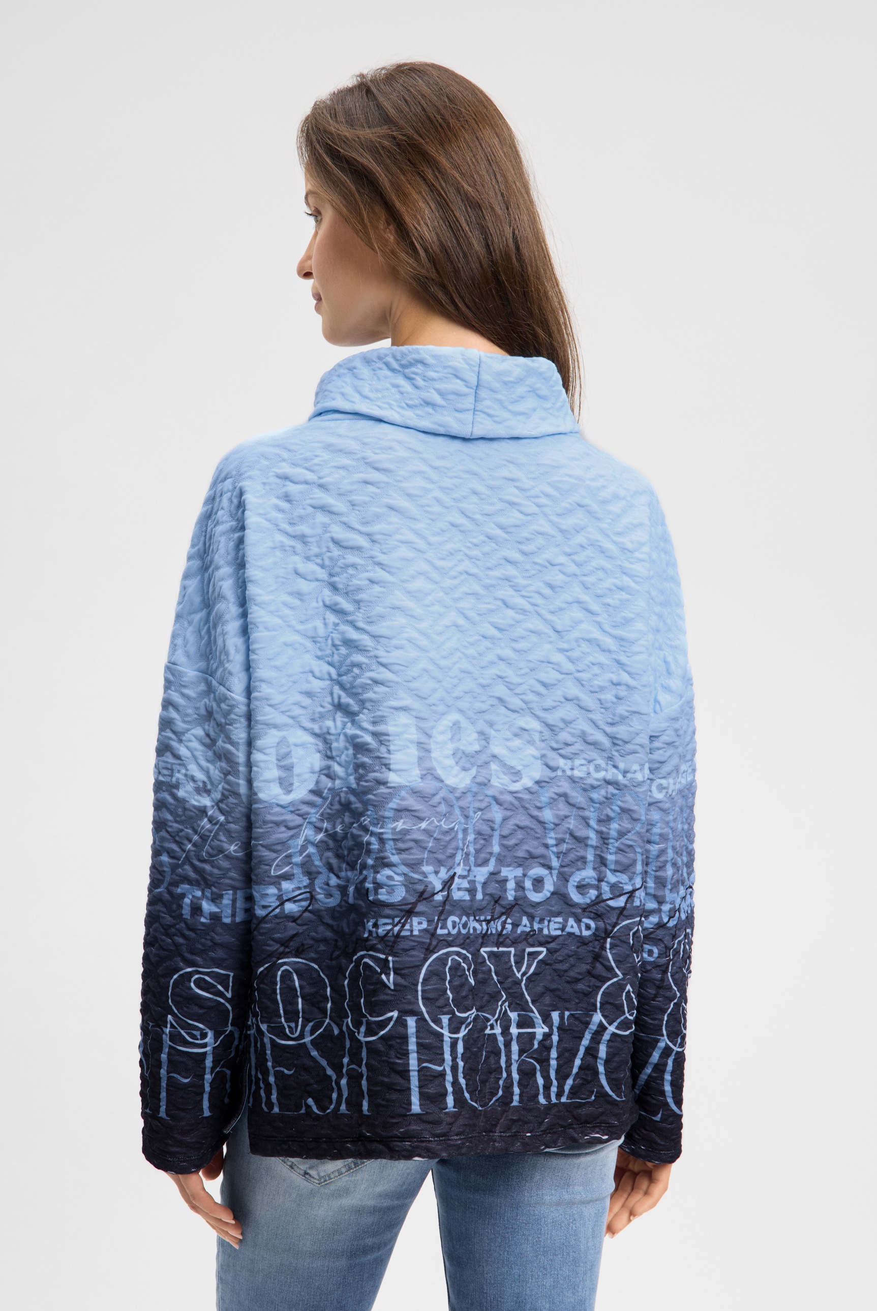 SOCCX Sweater , mit Seitenschlitze
