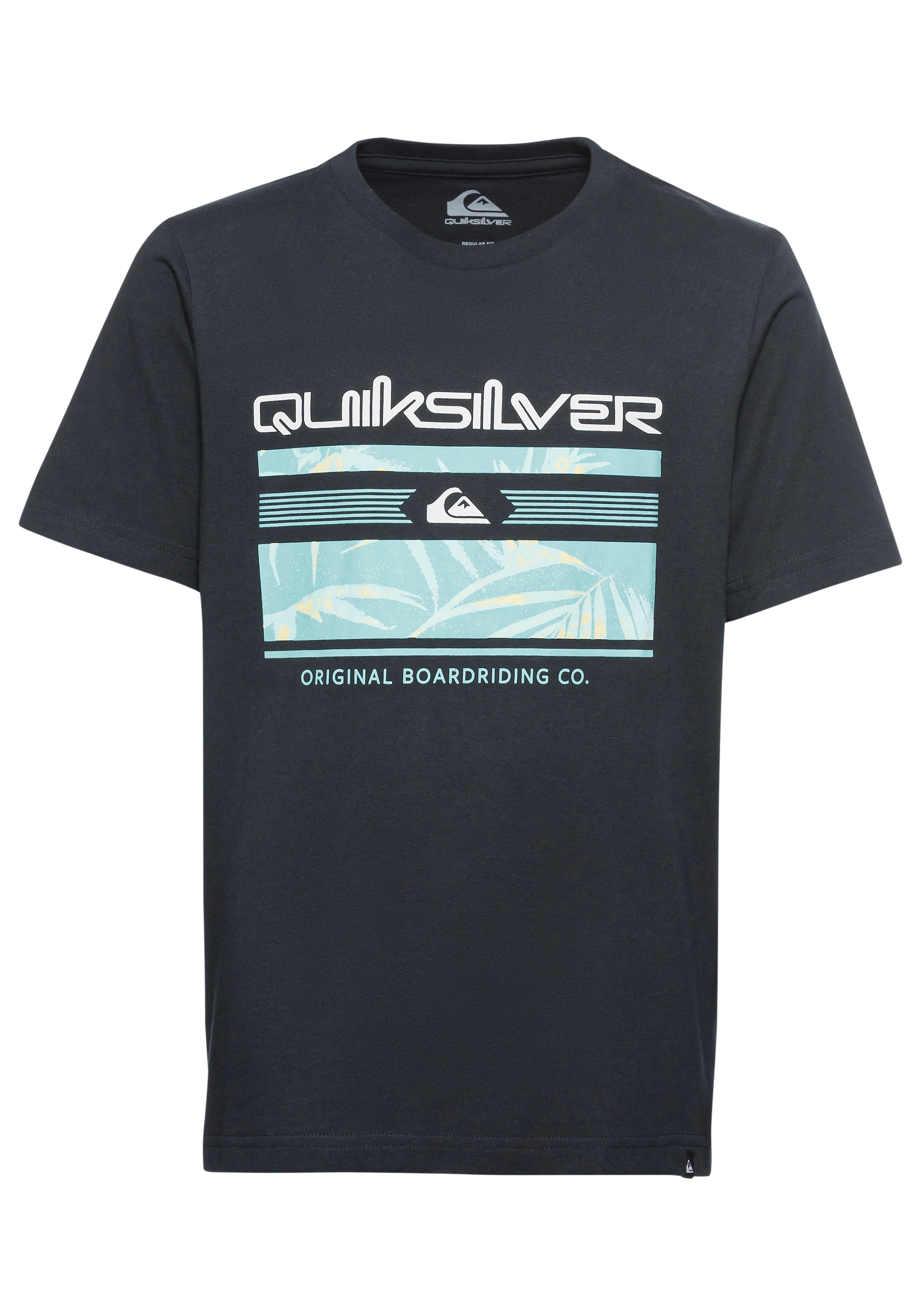 Quiksilver T-Shirt, (Packung, 2 tlg., 2er-Pack)