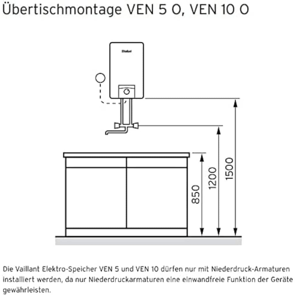 Vaillant Kleinspeicher »VEN 5/7 O plus«