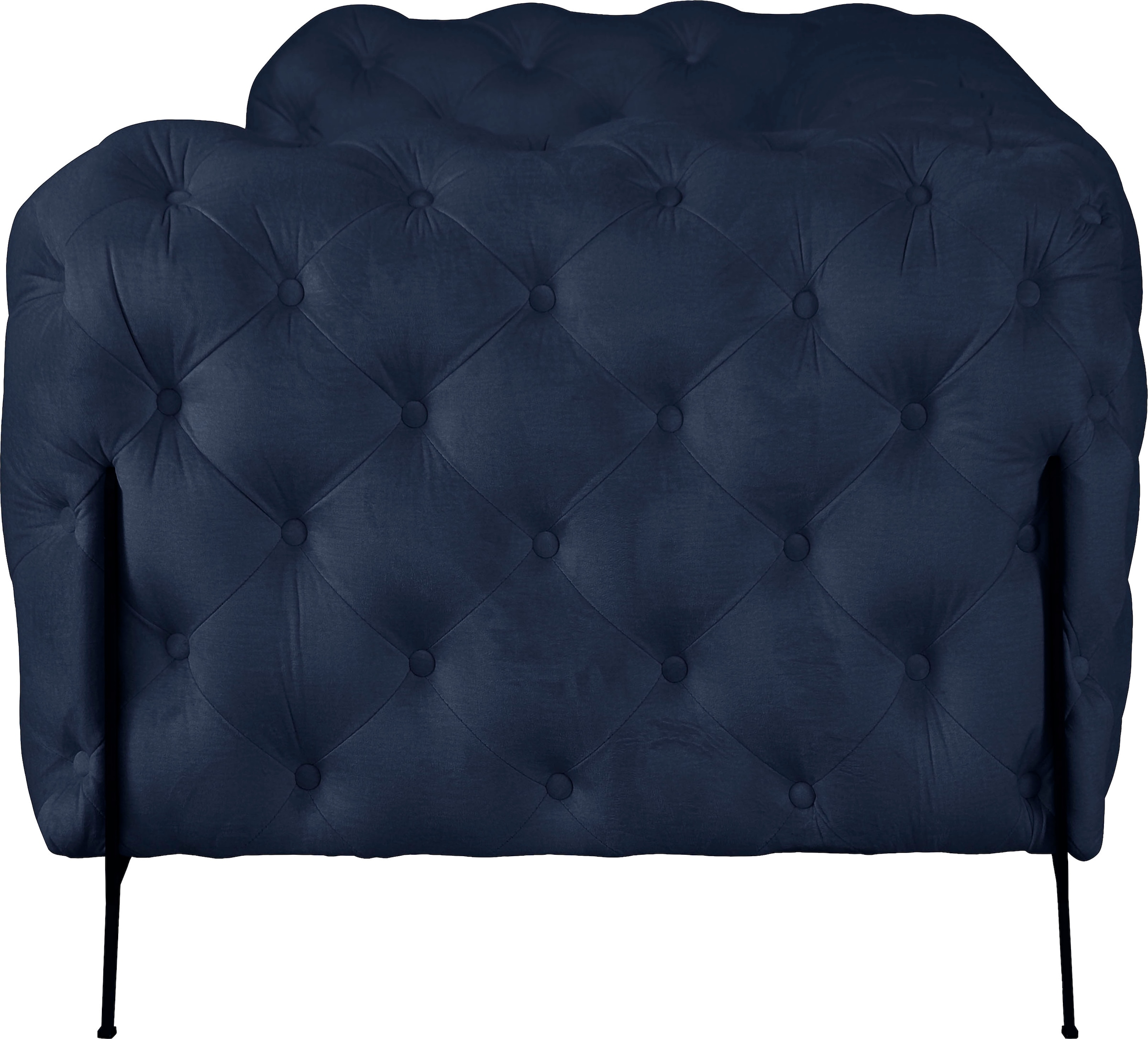 Leonique Chesterfield-Sofa »Amaury«, aufwändige Knopfheftung, moderne Chesterfield Optik, Fußfarbe wählbar