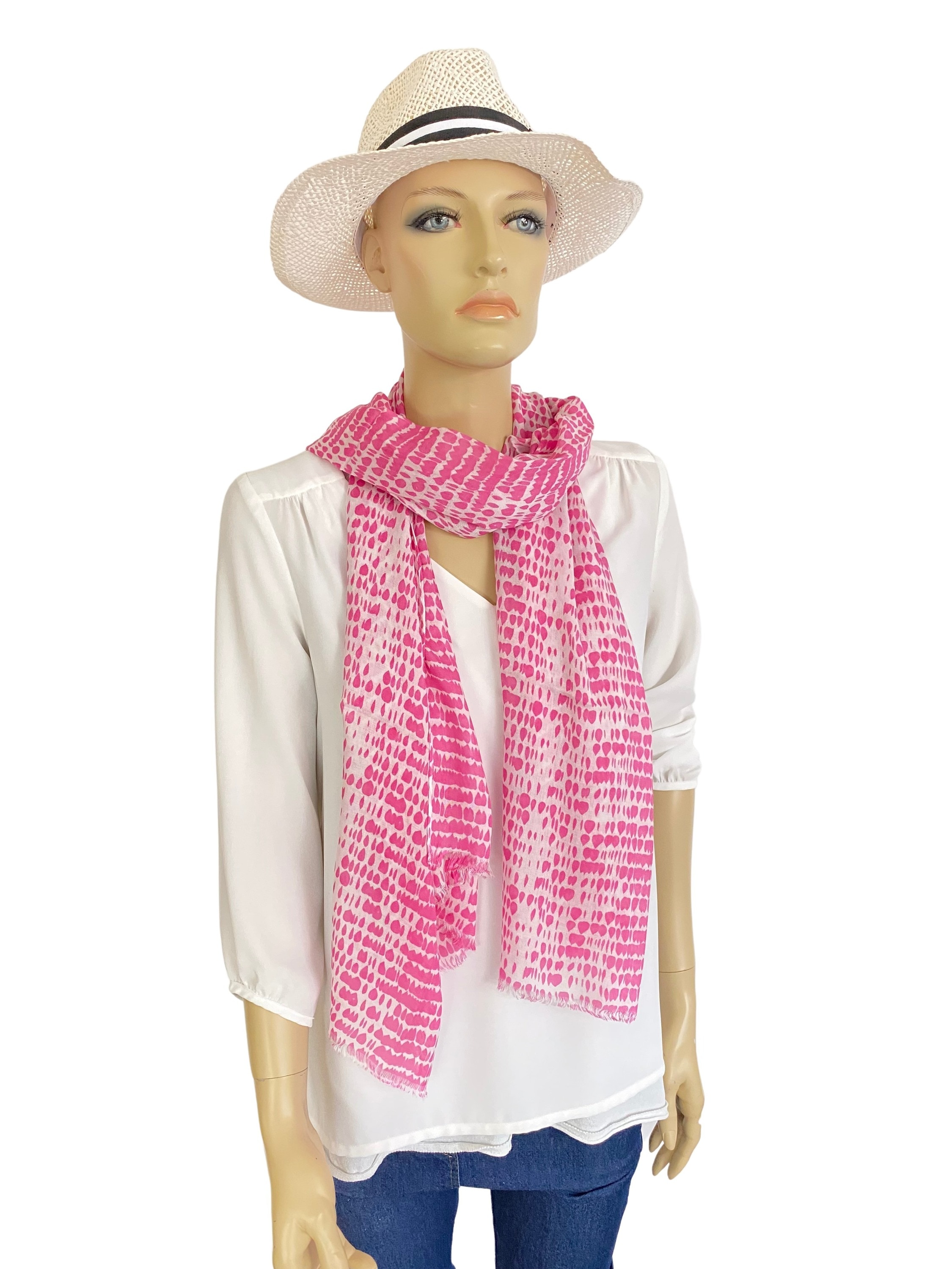 COLLEZIONE ALESSANDRO Modeschal »Laurine«, in elegantem Tropfenmuster