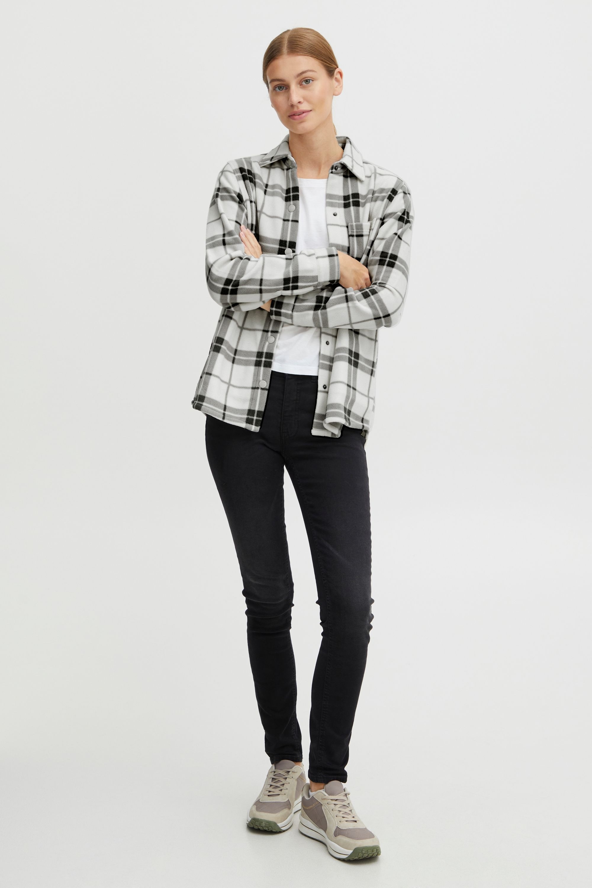 Thumbnail - OXMO Fleecejacke "Fleecejacke OXChia" ohne Kapuze