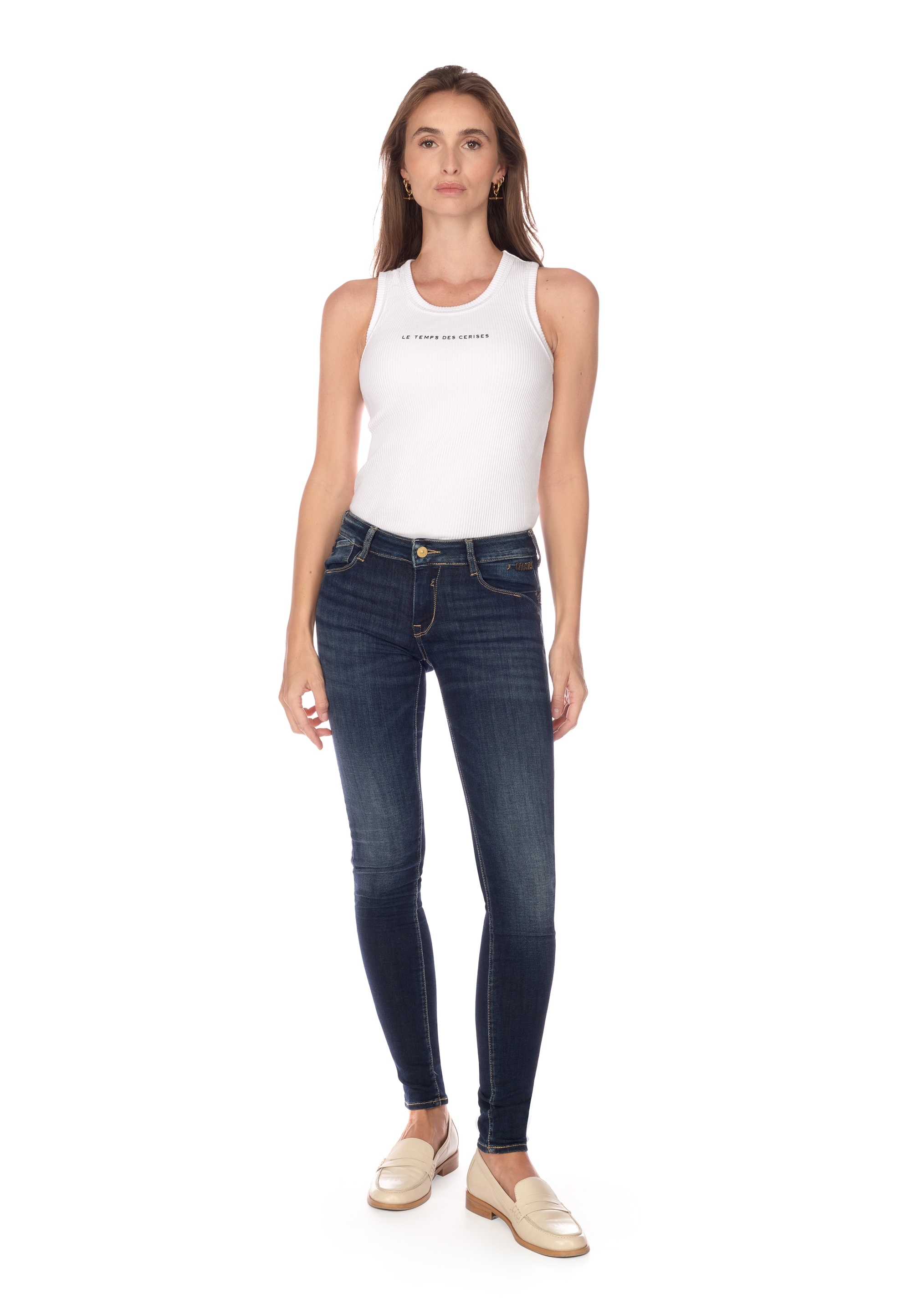 Le Temps Des Cerises Slim-fit-Jeans »PULP«, In femininem Slim-Fit-Schnitt