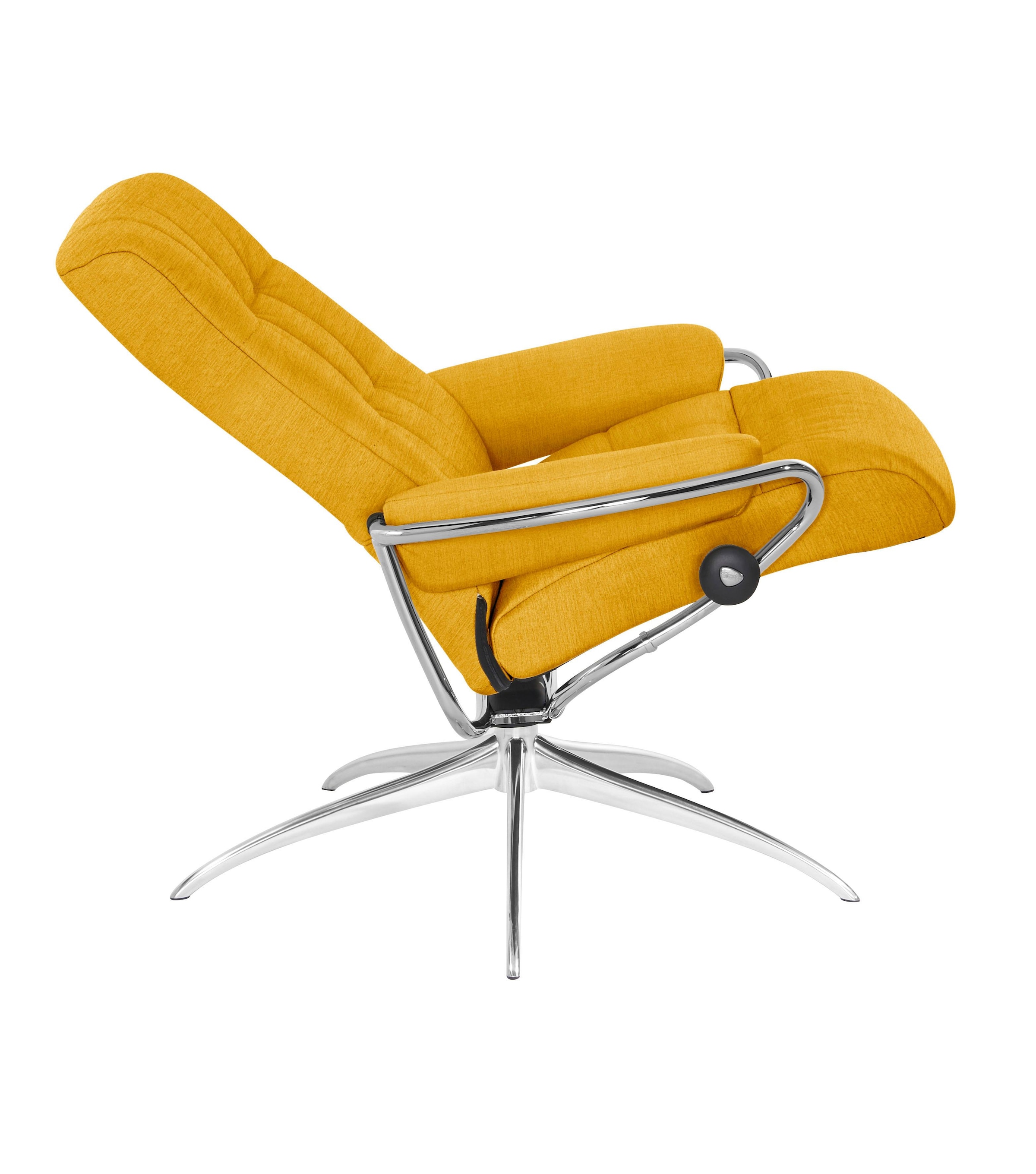 Stressless® Relaxsessel »London«, Low Back, mit Star Base, Gestell Chrom