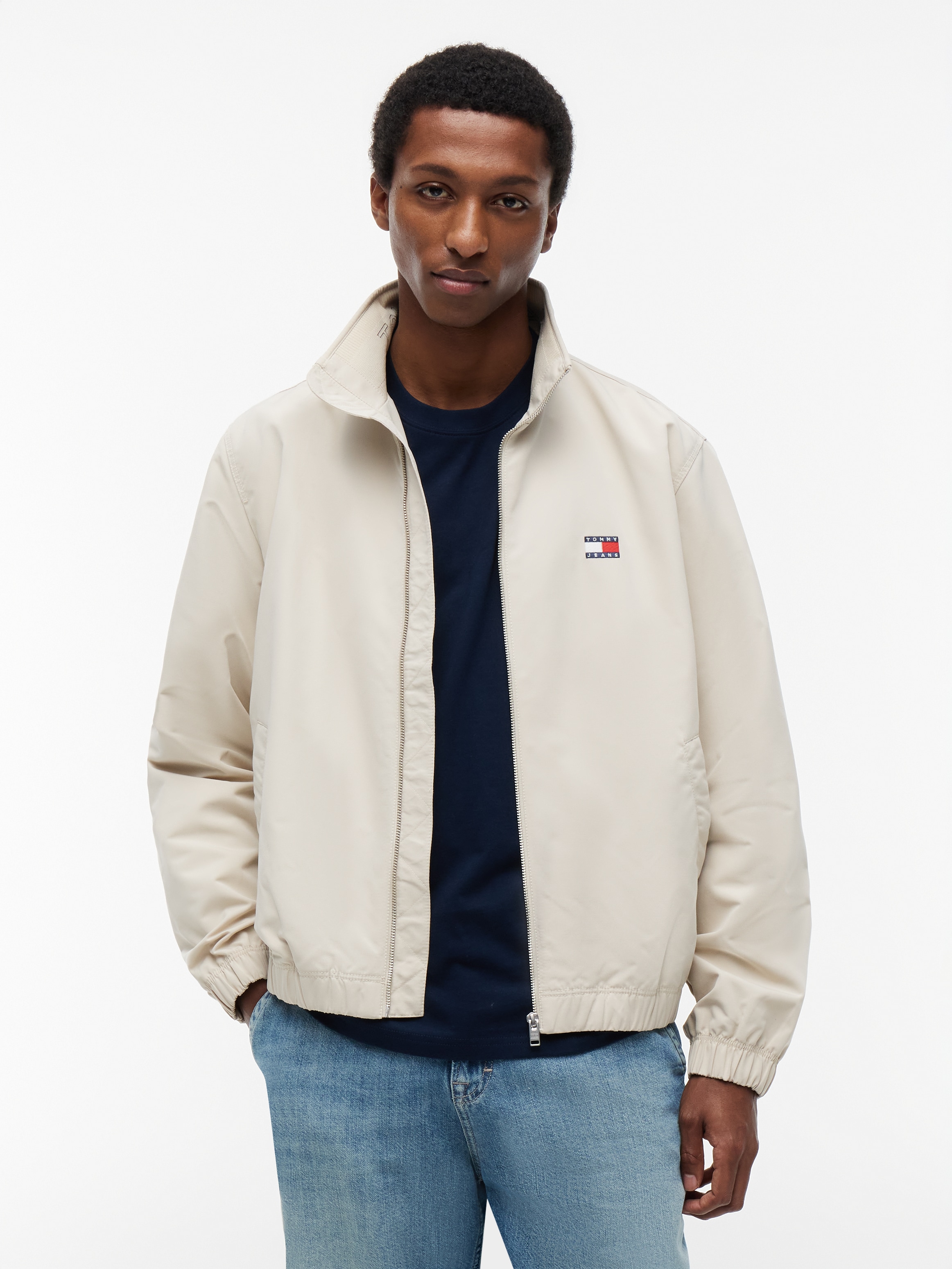Tommy Jeans Blouson »TJM ESSENTIAL« ohne Kapuze