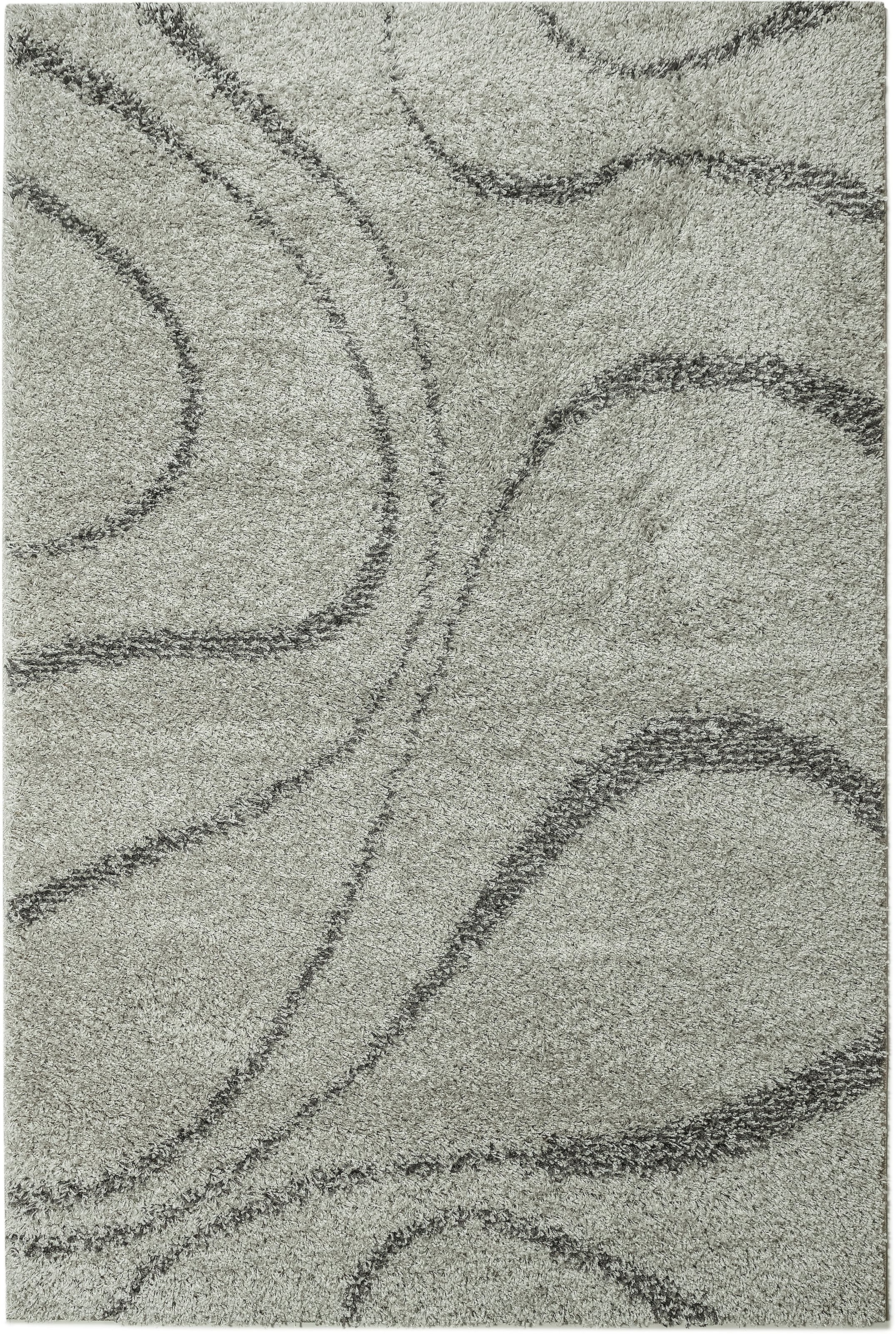 Home affaire Hochflor-Teppich weicher Wellen-Design, »Nano«, besonders | Hochflor, modernes BAUR rechteckig, Flor