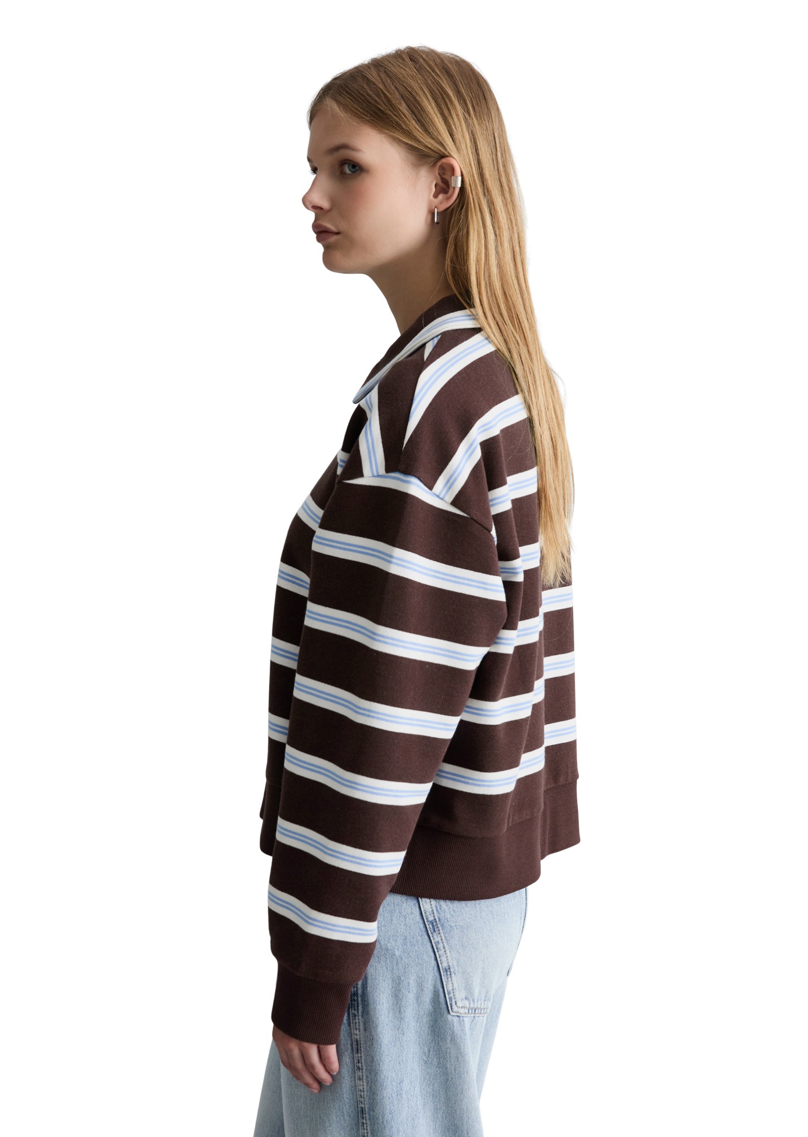 Marc O'Polo DENIM Sweatshirt »aus Bio-Baumwolle«
