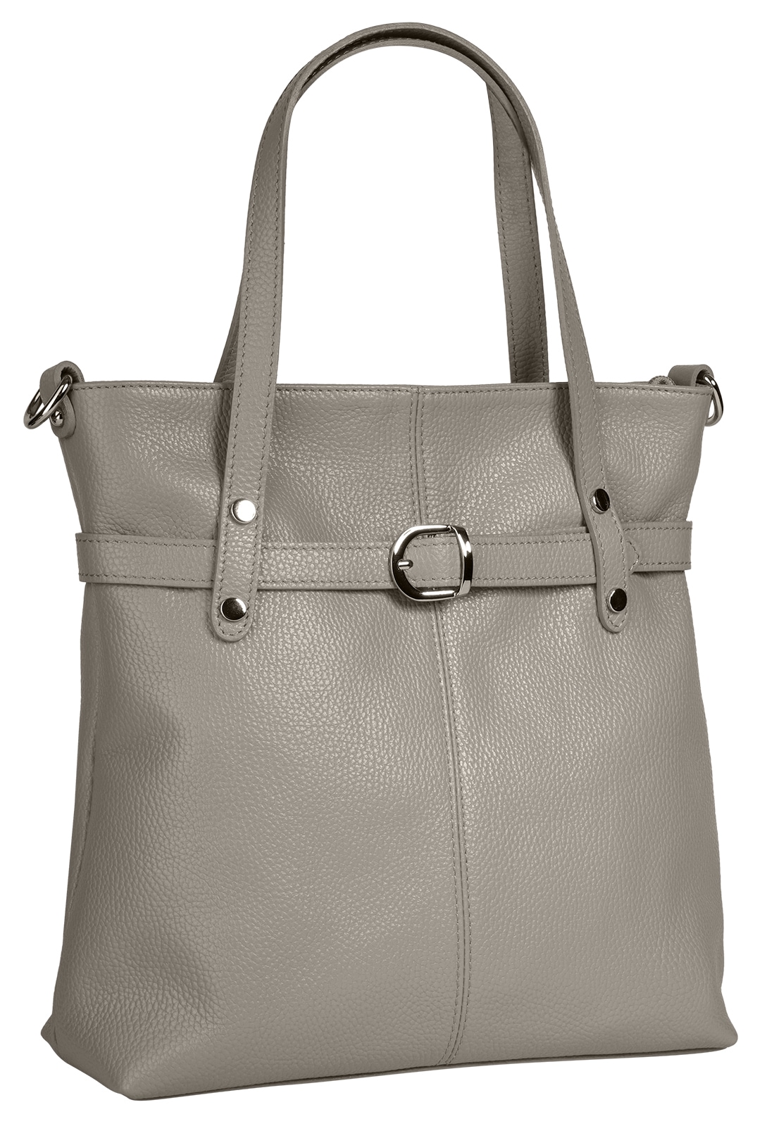 Cluty Shopper, echt Leder, Made in Italy