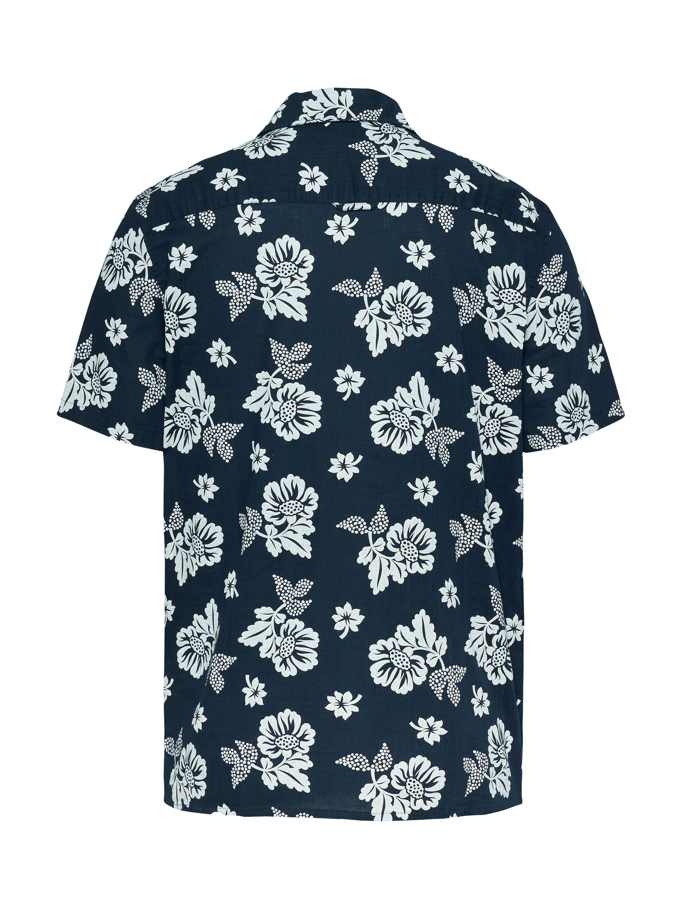 Tommy Jeans Kurzarmhemd »TJM REG SLUB AOP SS SHIRT EXT«