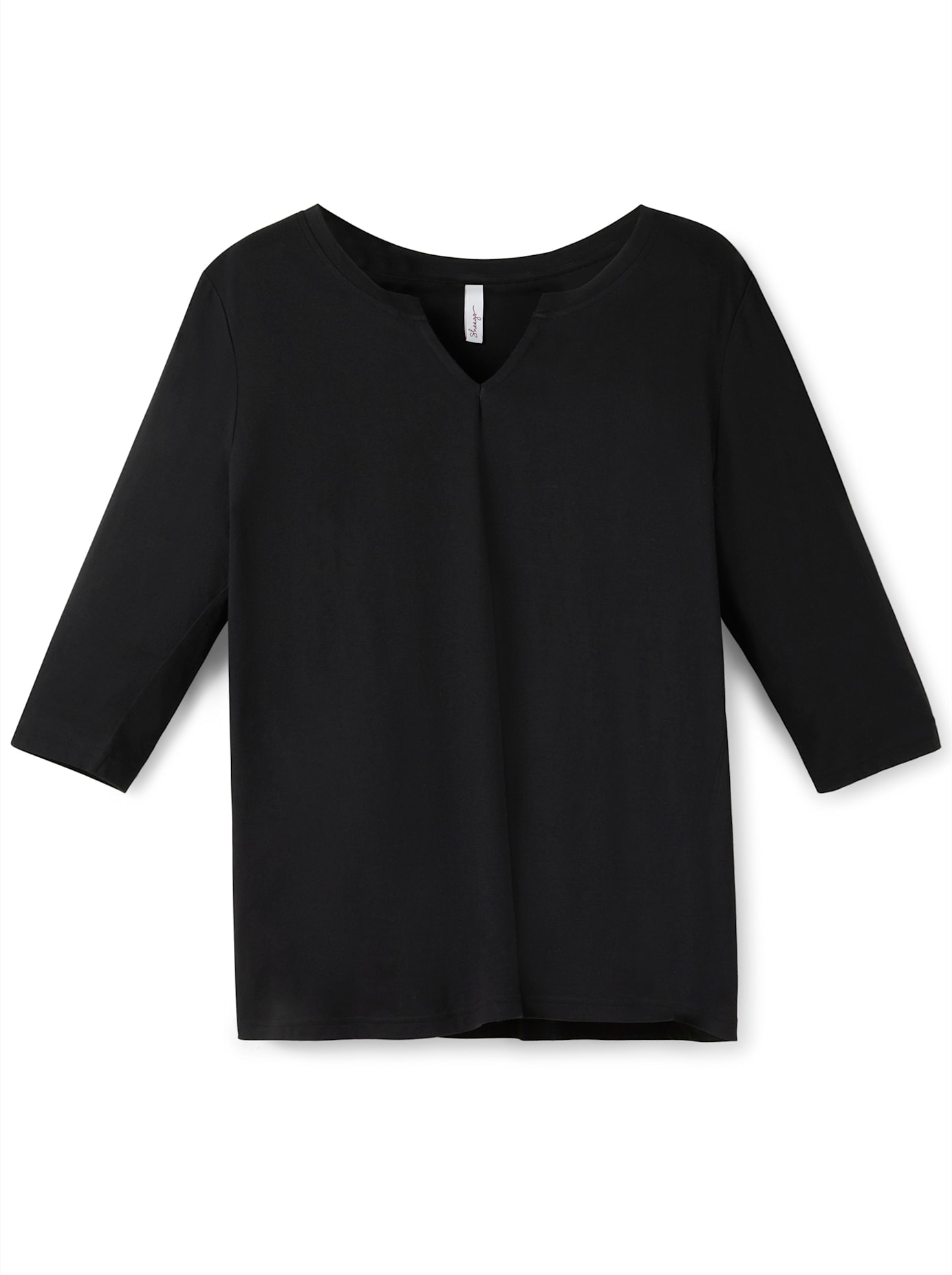 Sheego 3/4-Arm-Shirt »3/4-Arm-Shirt«, (1 tlg.)