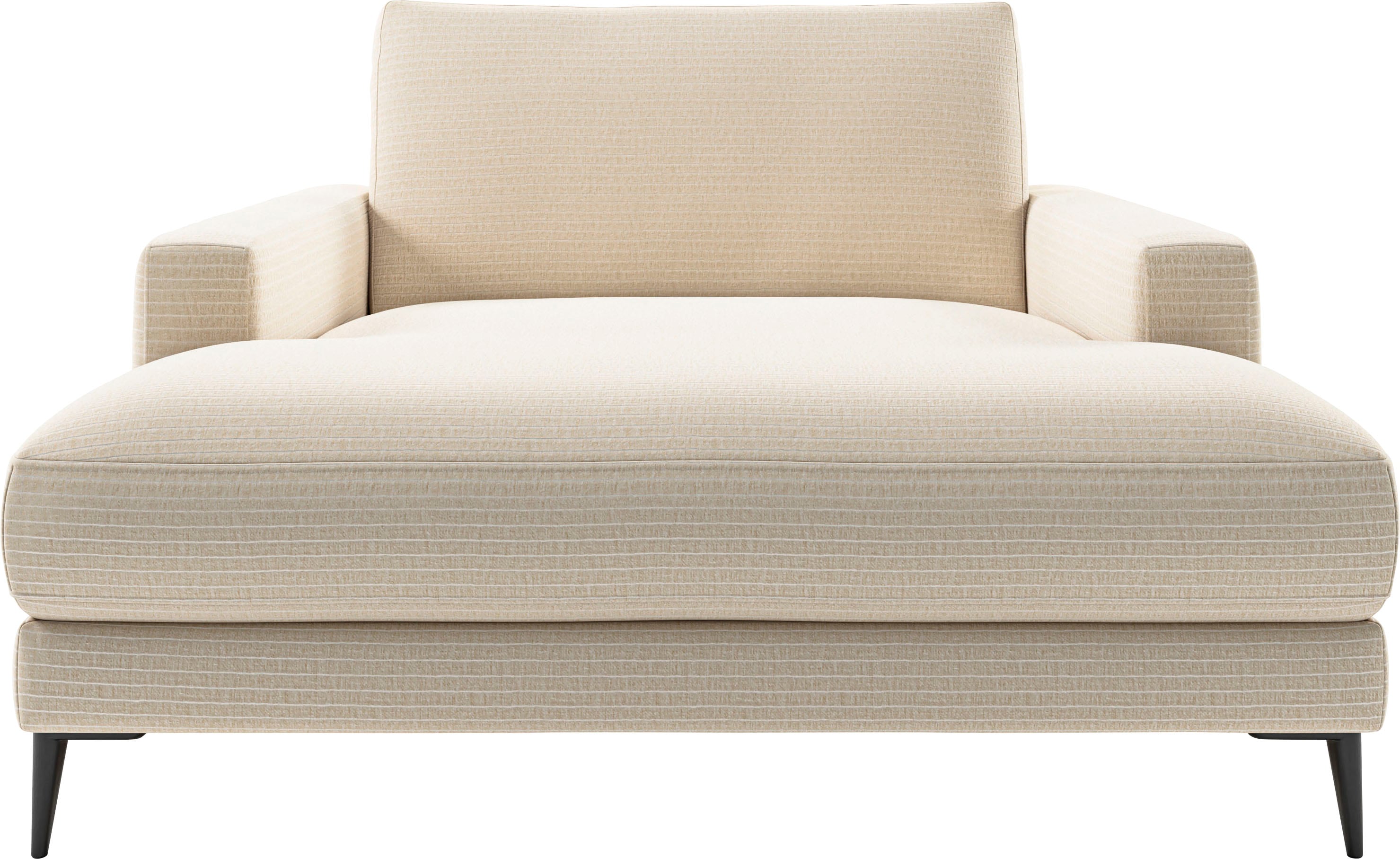 Home affaire Chaiselongue "Downtown Loungemöbel zum Relaxen, B/T/H: 132/170/84 cm" auch in Bouclé, Cord und Easy care - leicht mir Wasser zu reinigen