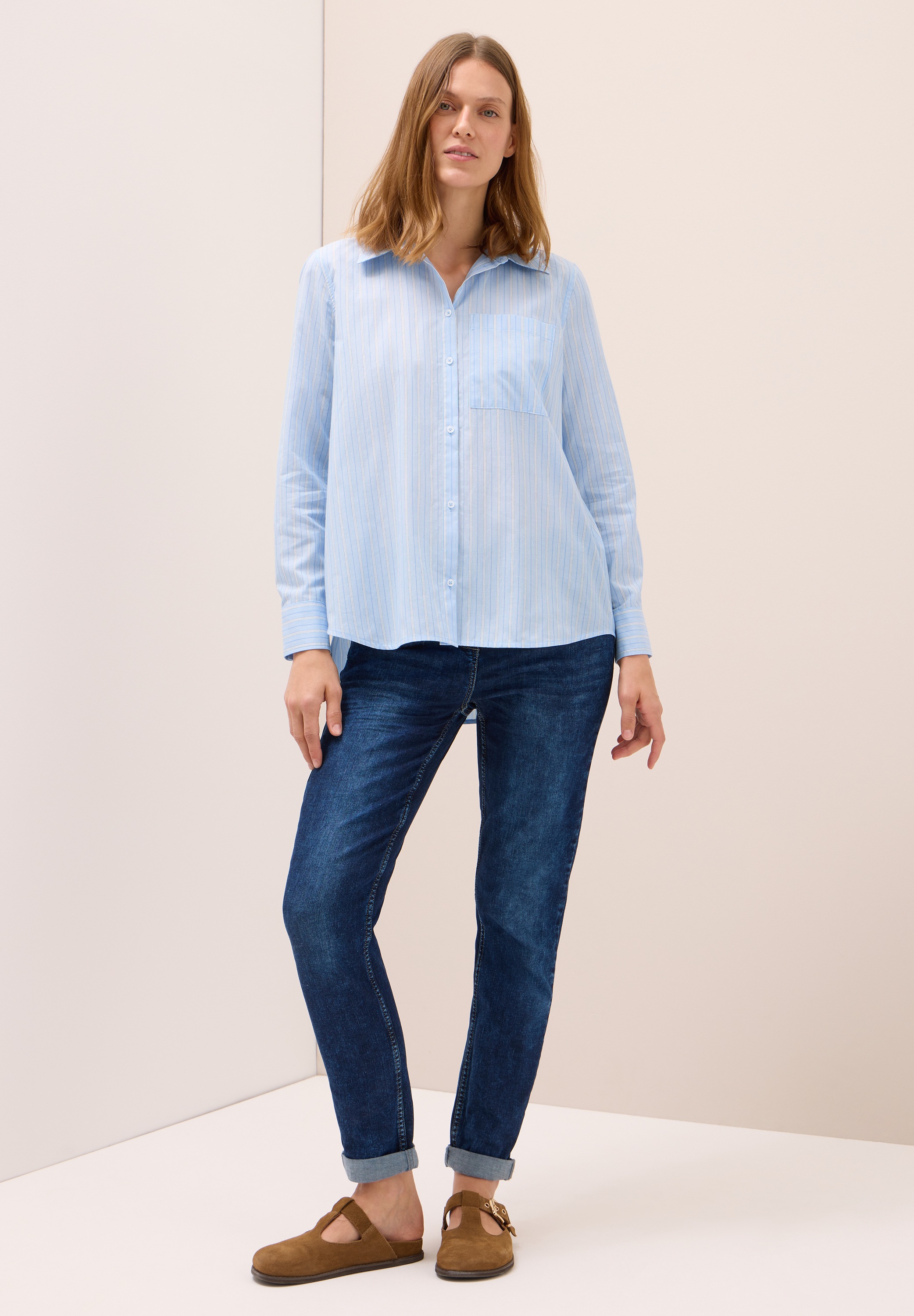Cecil Hemdbluse, aus reiner Baumwolle