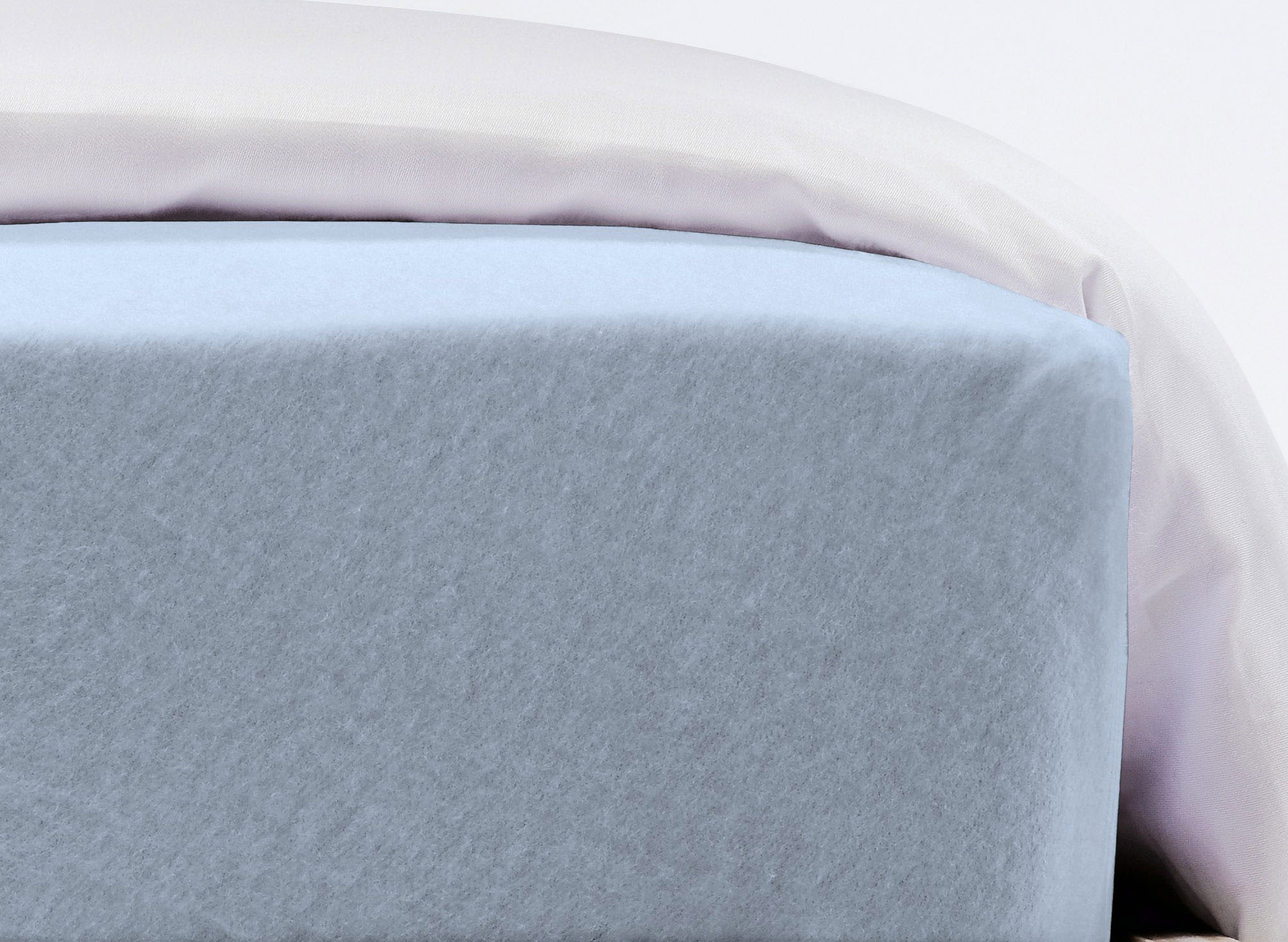 fleuresse Spannbettlaken »Flauschjersey«, aus Baumwolle, Bettlaken, Spannbetttuch, Premium Qualität