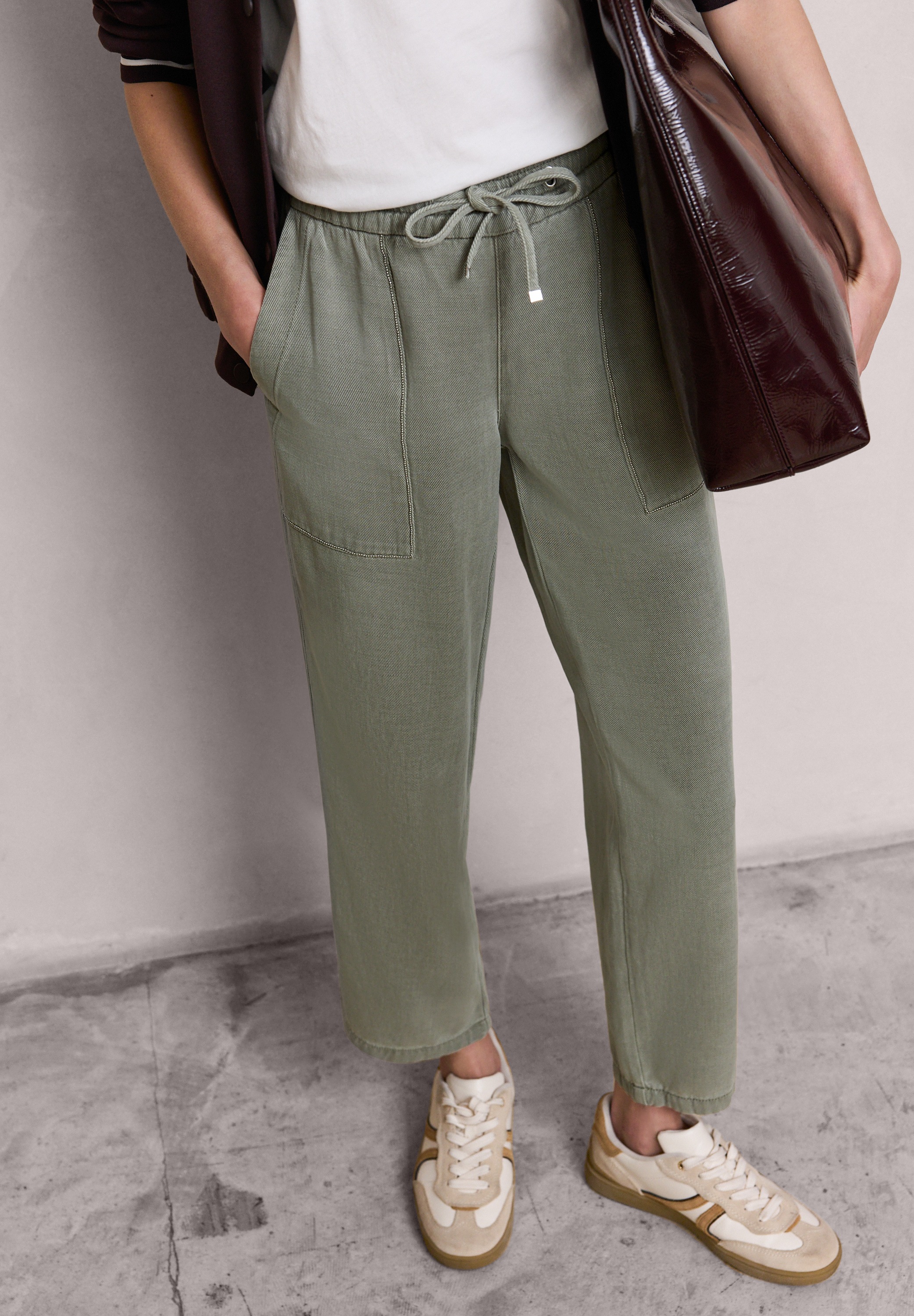 STREET ONE STUDIO Sweathose Middle Waist günstig online kaufen