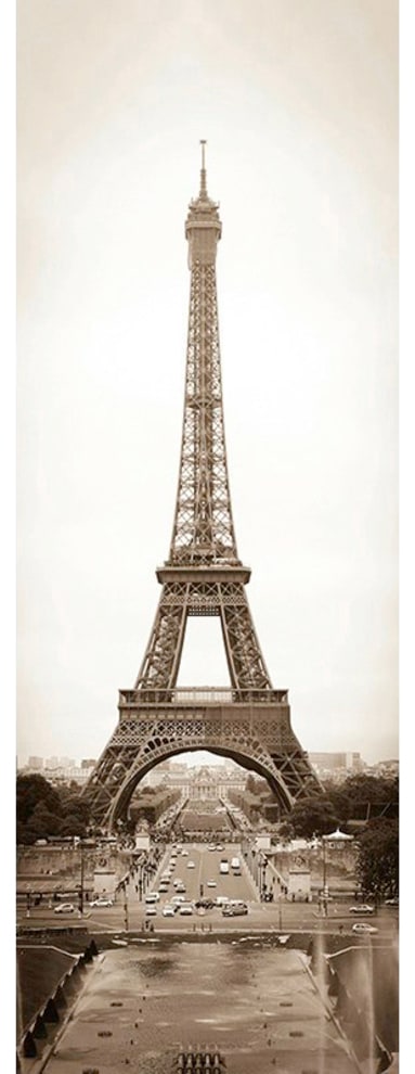 Architects Paper Fototapete "Eiffel Tower", Tapete Natur Fototapete Eiffelturm Panel 1,00m x 2,80m