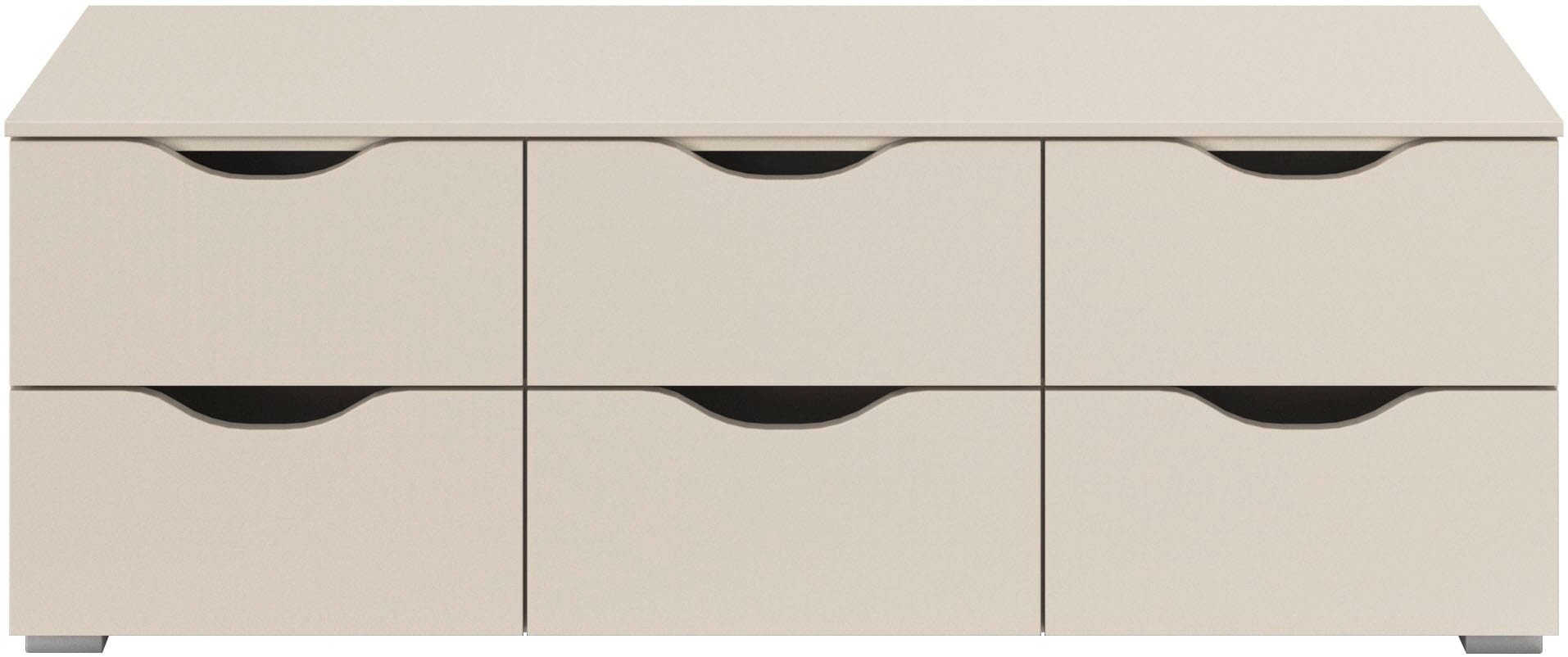 rauch TV-Board »Marlene«, (Breite 120 cm), mit 6 geräumigen Schubladen und Soft-Close-Funktion MADE IN GERMANY