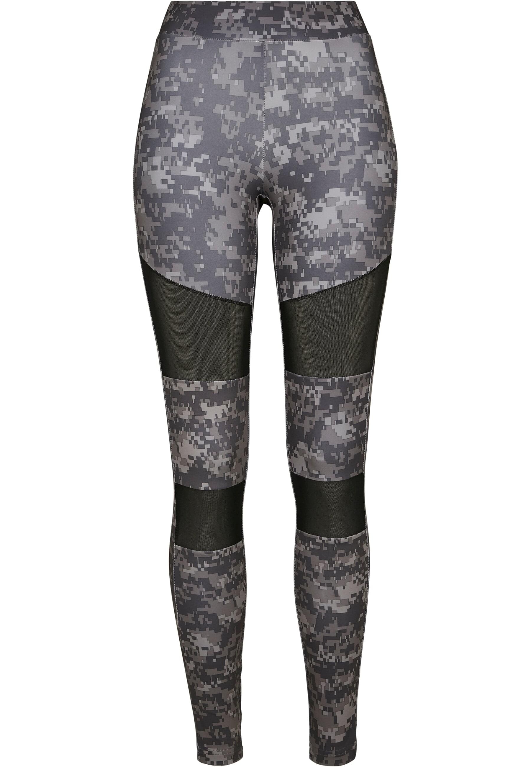 URBAN CLASSICS Leggings "Urban Classics Damen Ladies Camo Tech Mesh Leggings", (1 tlg.)