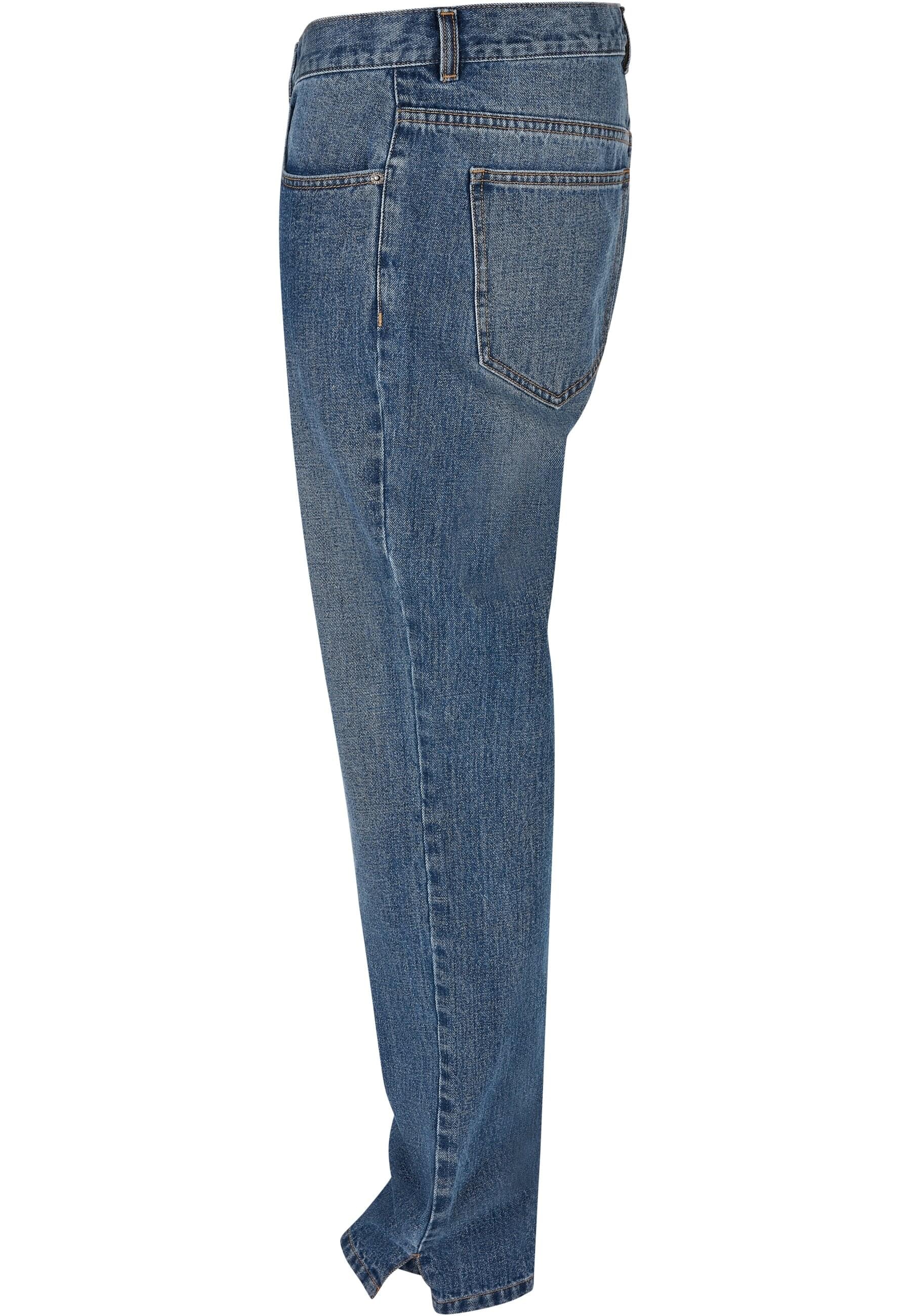 URBAN CLASSICS Bequeme Jeans »Urban Classics Herren Straight Slit Jeans«, (1 tlg.)