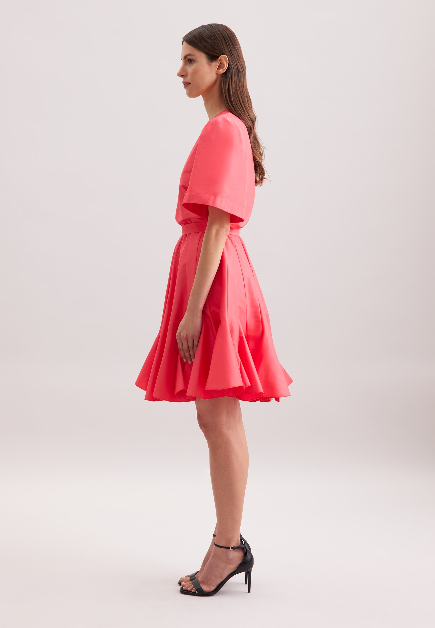 seidensticker Sommerkleid »Schwarze Rose«, V-Neck Uni