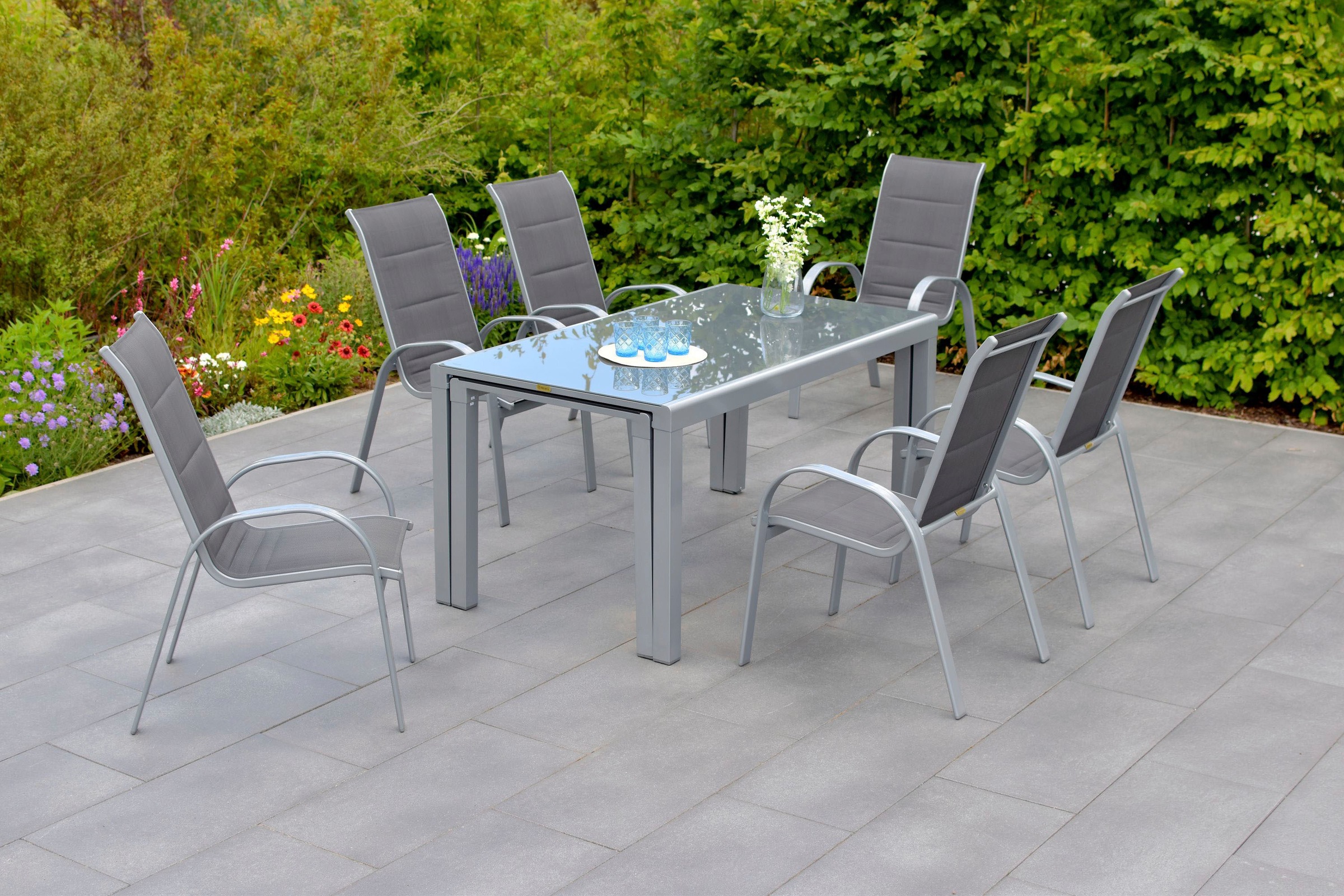 MERXX Garten-Essgruppe "Amalfi di Lusso" 7 Stk. tlg. günstig online kaufen