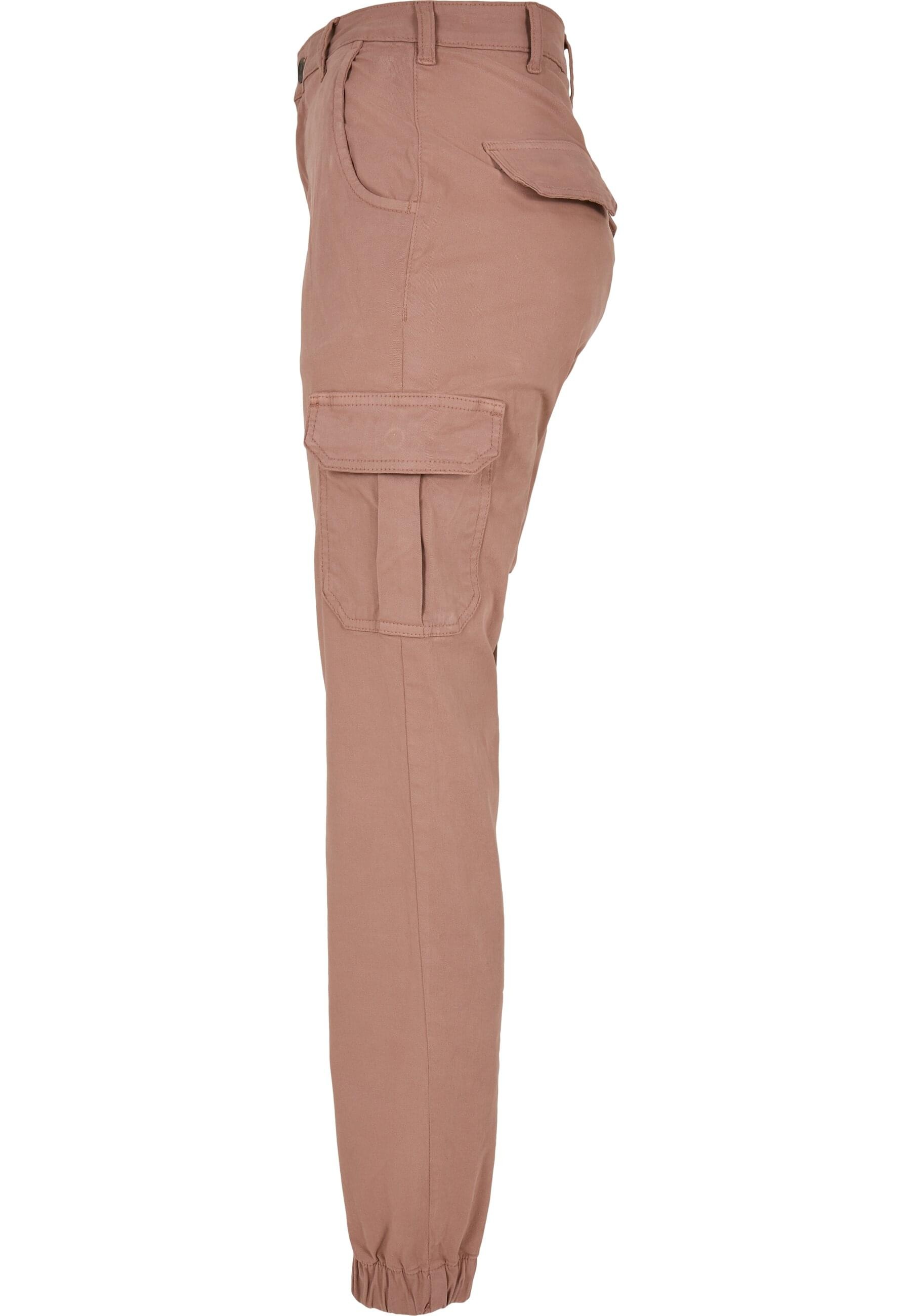 URBAN CLASSICS Cargohose »Urban Classics Damen Ladies High Waist Cargo Pants«, (1 tlg.)