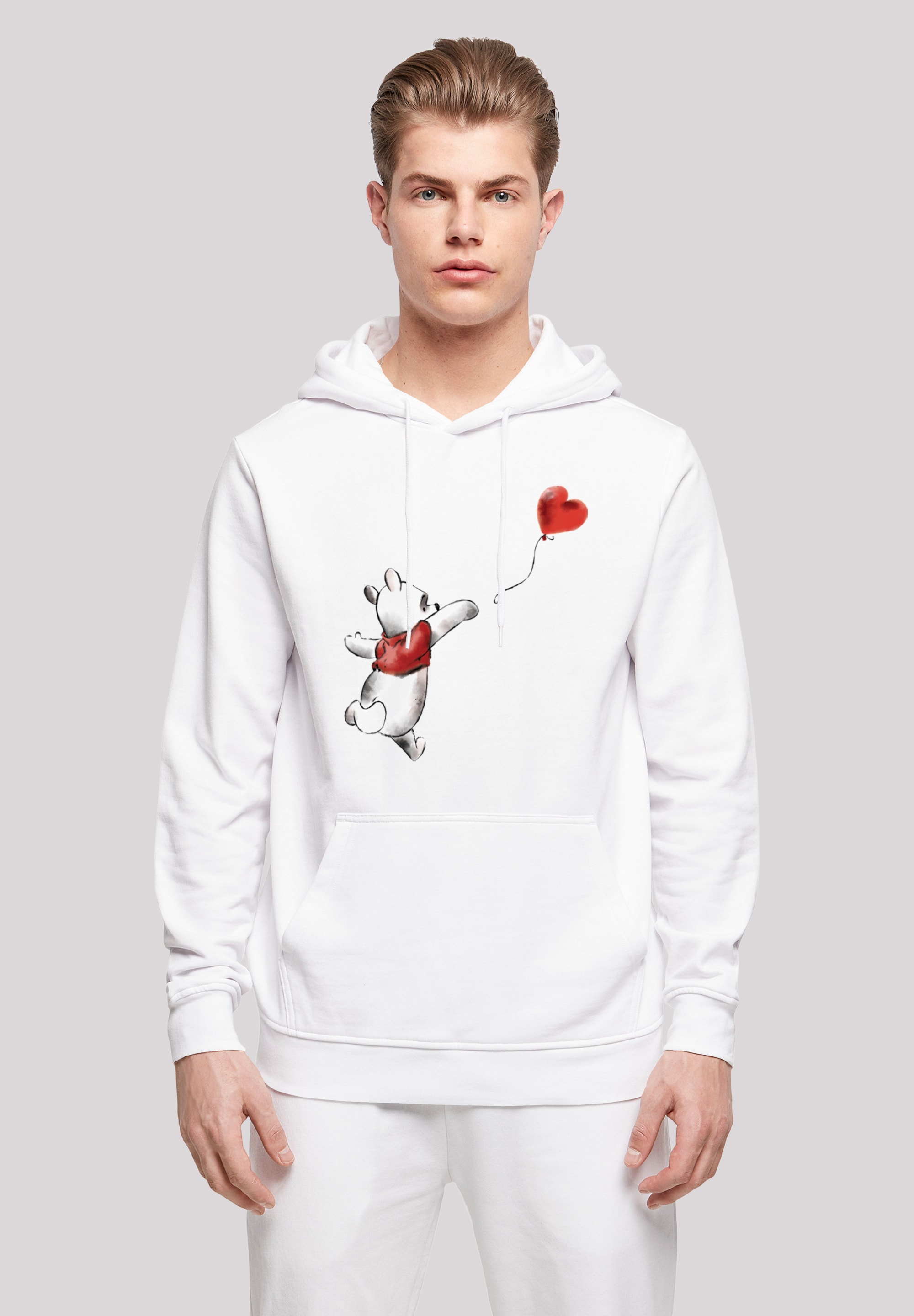 F4NT4STIC Kapuzenpullover "Disney Winnie Puuh mit Ballon Pu der Bär", Print