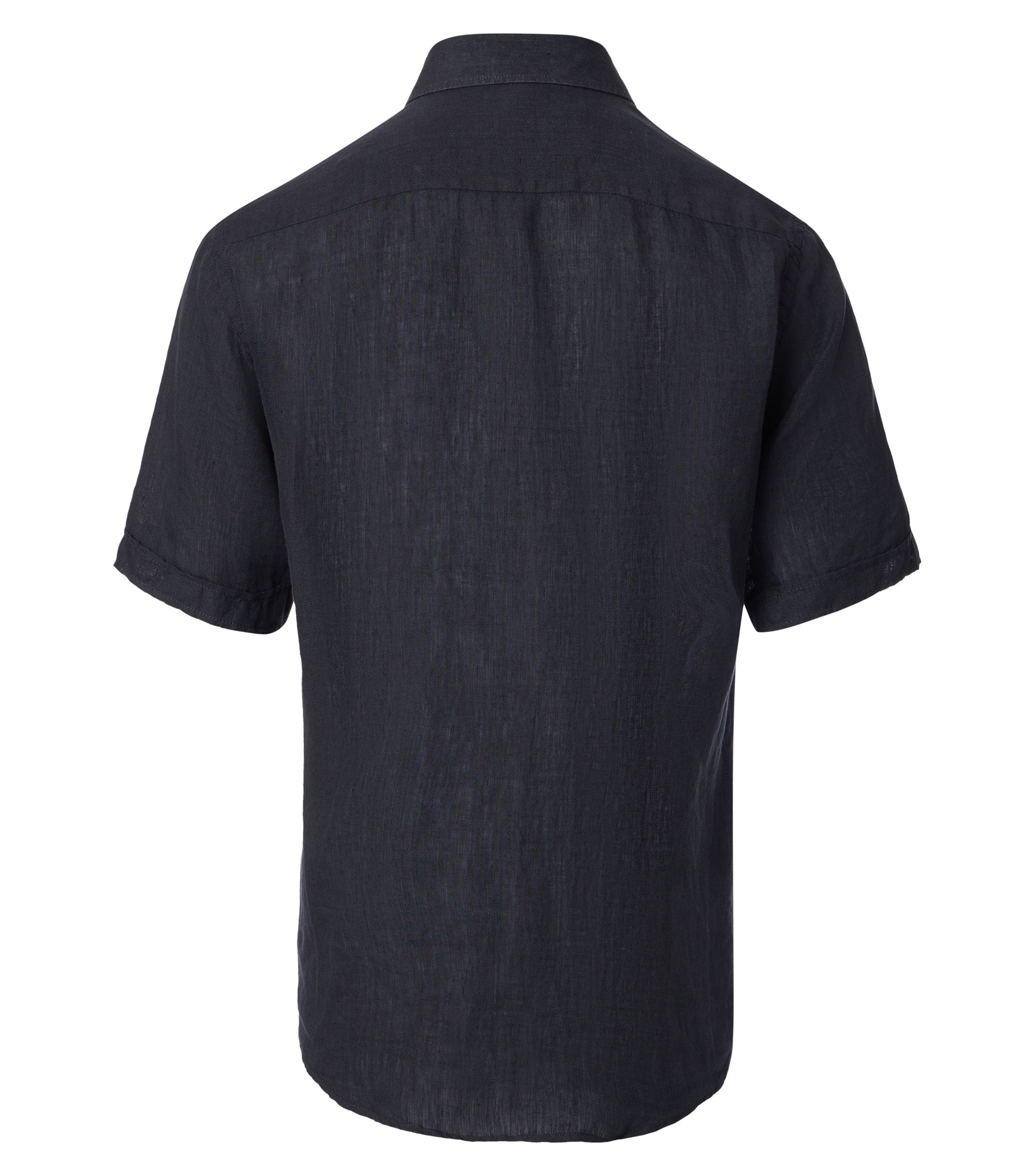 CASAMODA Kurzarmhemd "CASAMODA Leinenhemd Kurzarm uni" günstig online kaufen