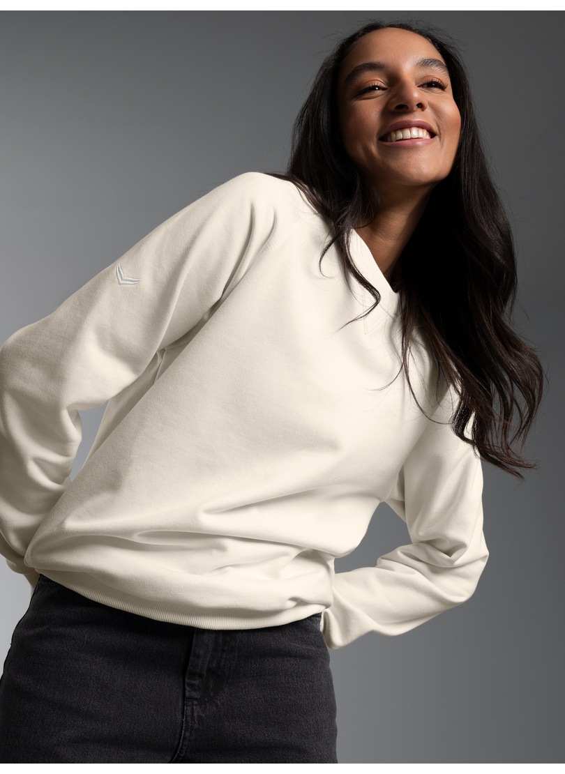 Trigema Sweatshirt »TRIGEMA Sweatshirt mit angerauter Innenseite«
