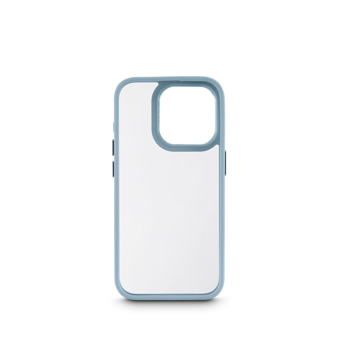 Hama Smartphone-Hülle »Handyhülle für Apple iPhone 15 Pro, durchsichtig Blau, stabil flexibel«, iPhone 15 Pro