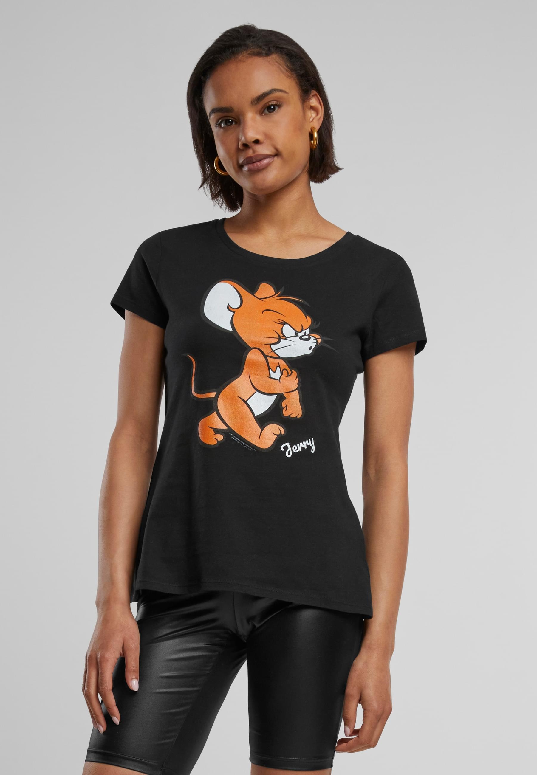 ABSOLUTE CULT T-Shirt »ABSOLUTE CULT Damen Ladies Tom & Jerry Angry Mouse T-Shirt«, (1 tlg.)