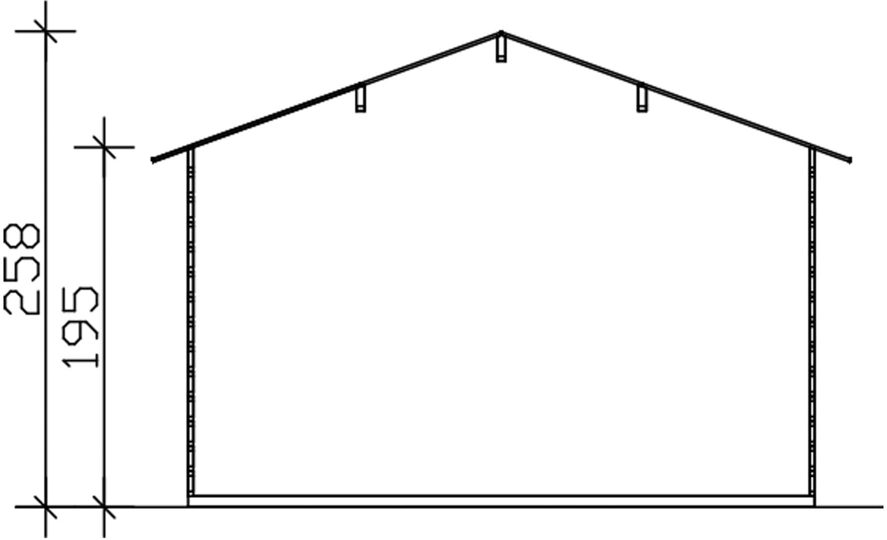 Skanholz Gartenhaus »Malaga 1«