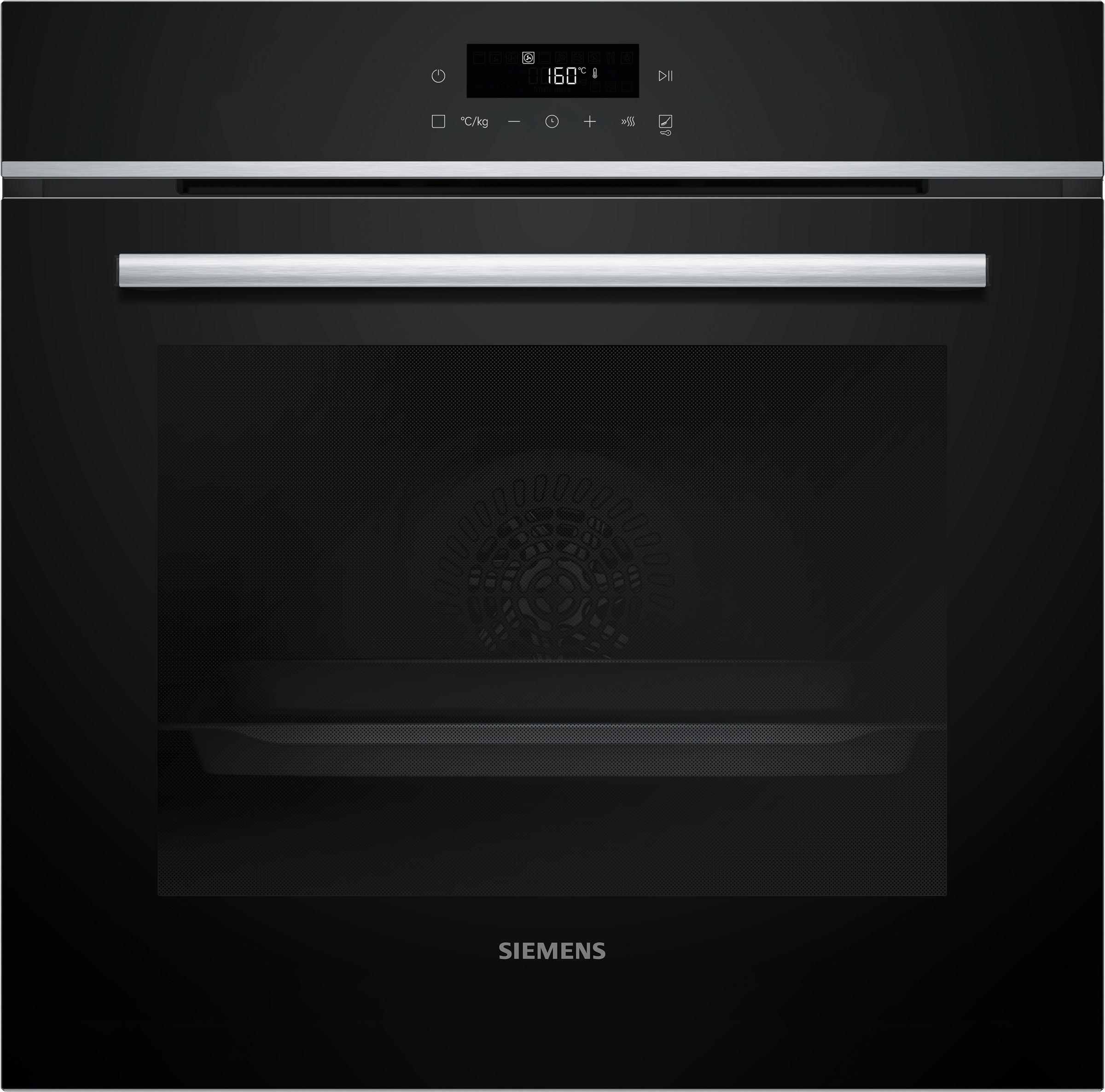 SIEMENS Pyrolyse Backofen "HB572ABS4", B:59,4cm H:59,5cm T:54,8cm, schwarz, Backöfen, Automatische Selbstreinigung activeClean & 10 Automatikprogramme