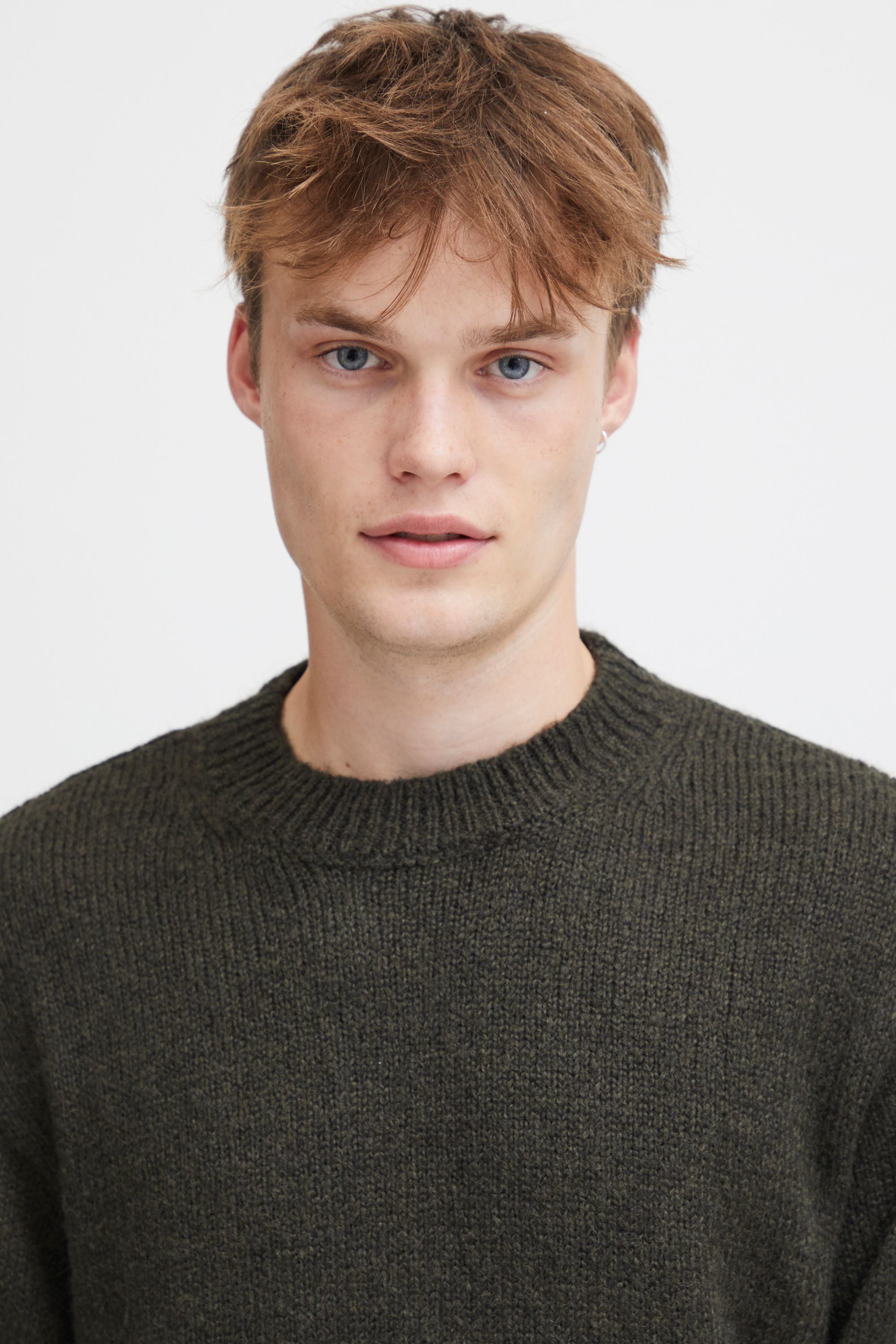 !Solid Strickfleece-Pullover »Strickpullover SDHamdani«