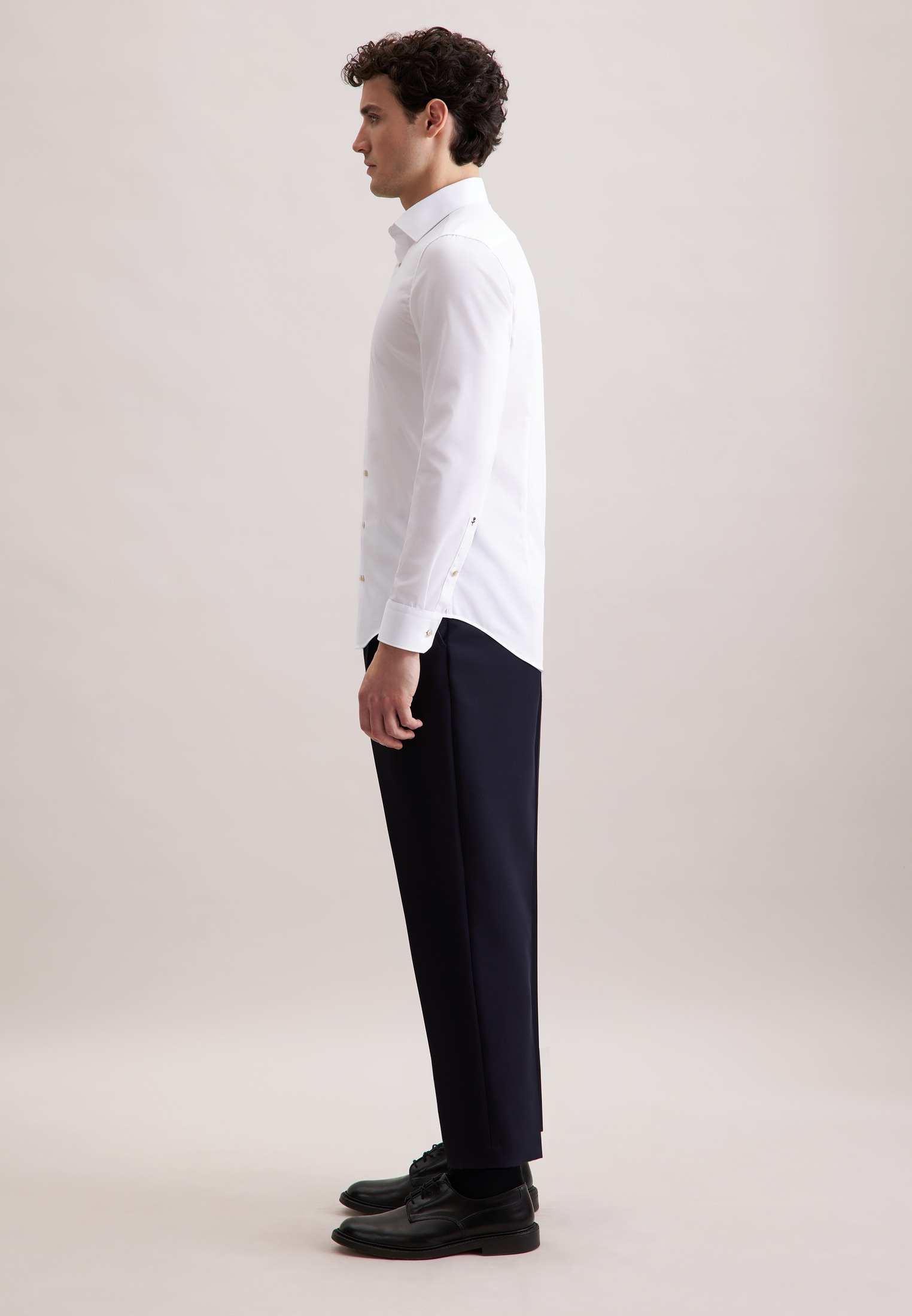 seidensticker Businesshemd »Schwarze Rose« Slim 1/1 Kentkragen Uni