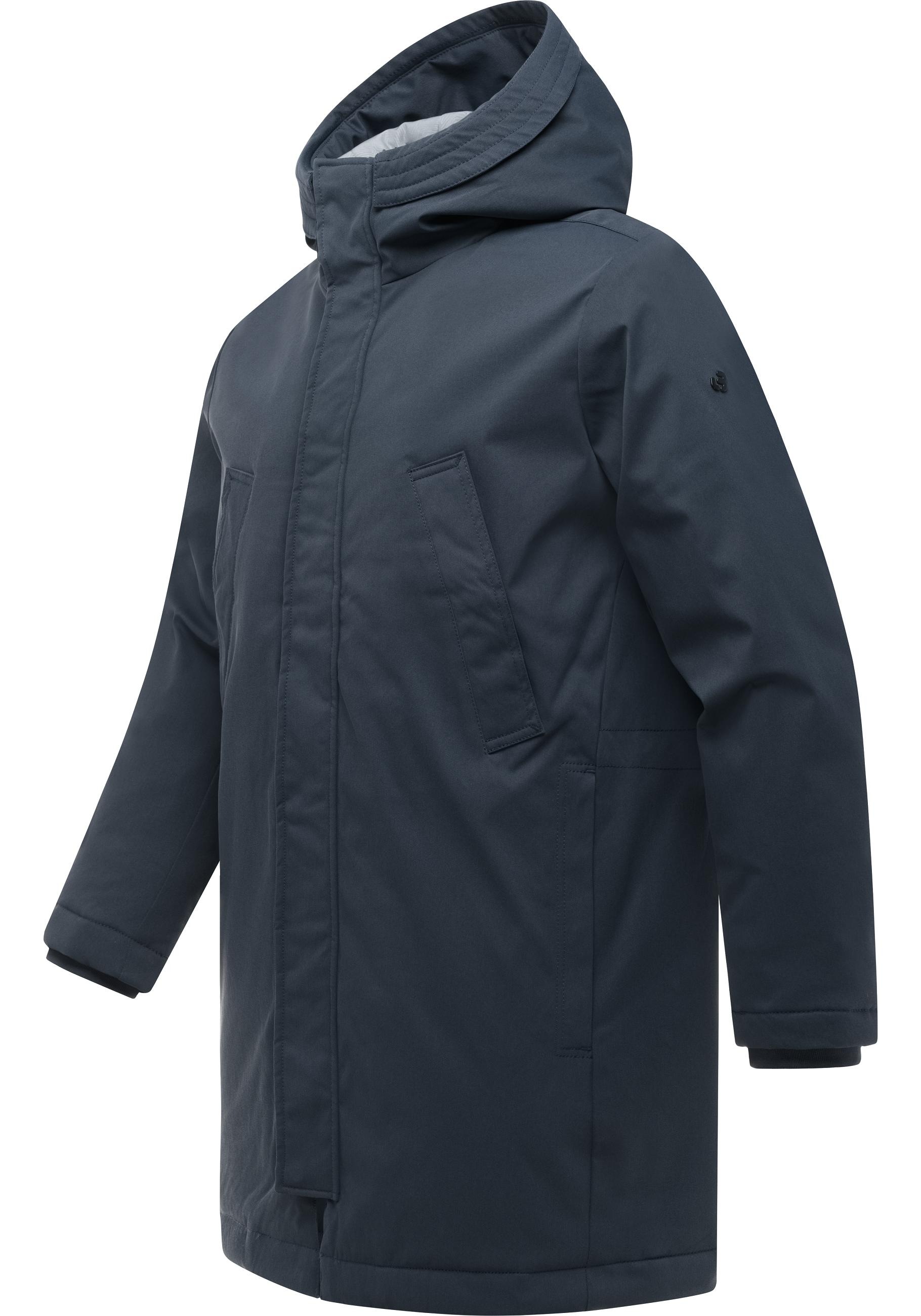 Ragwear Kurzmantel »Anderre Y« Wintermantel-Parka mit Kapuze, wasserdicht und winddicht
