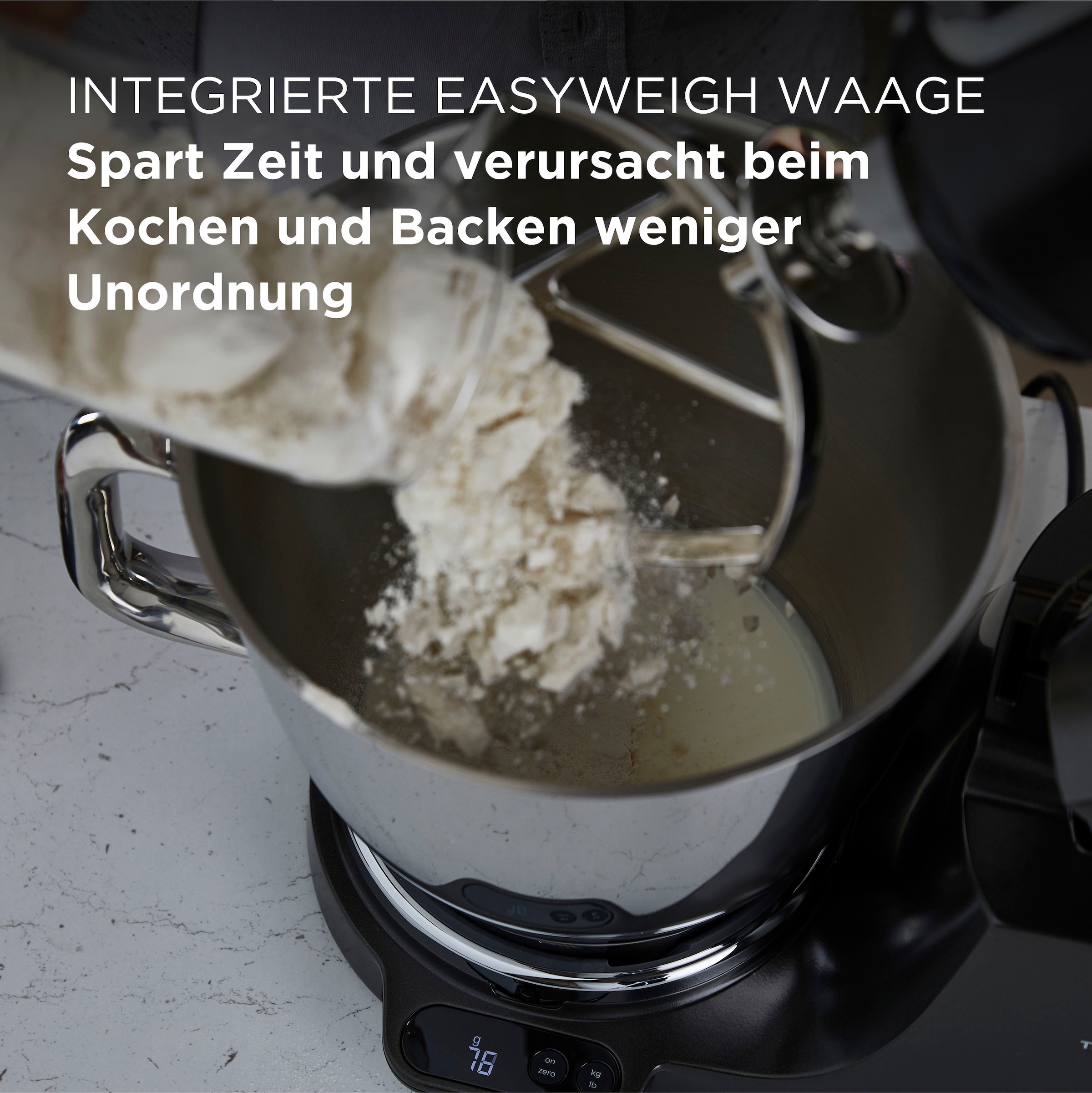 KENWOOD Küchenmaschine »Titanium Chef Baker XL KVL85.004BK, mit Waage +  umfangreichem Zubehör«, Gratis: Mixaufsatz KAH359GL + Schnitzelwerk AT340,  Wert: UVP 319,- | BAUR