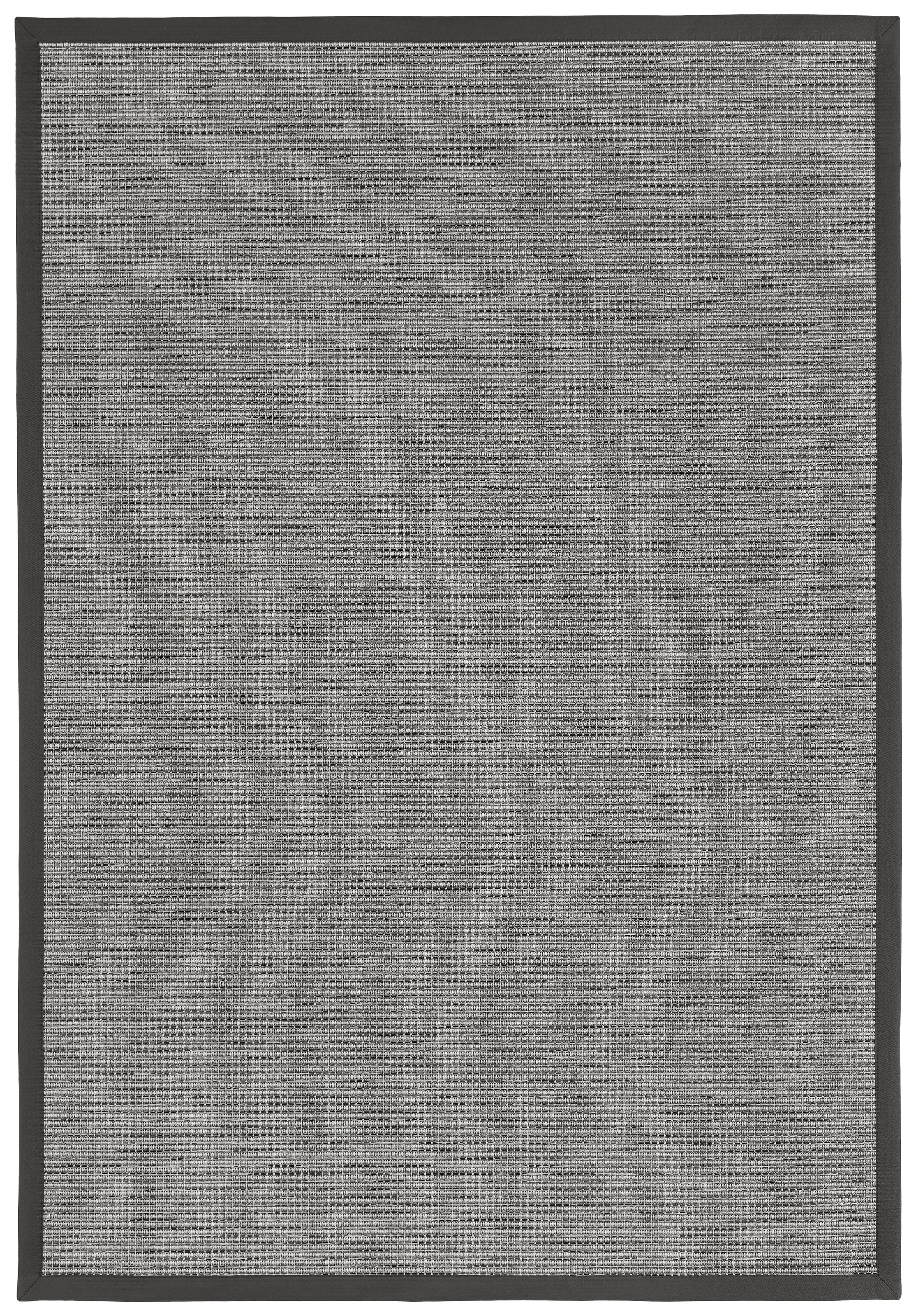 Thumbnail - Dekowe Teppich "Basic S2 Stripes" rechteckig 10 mm Höhe meliert, Sisaloptik, mit Bordüre, In- und Outdoor geeignet