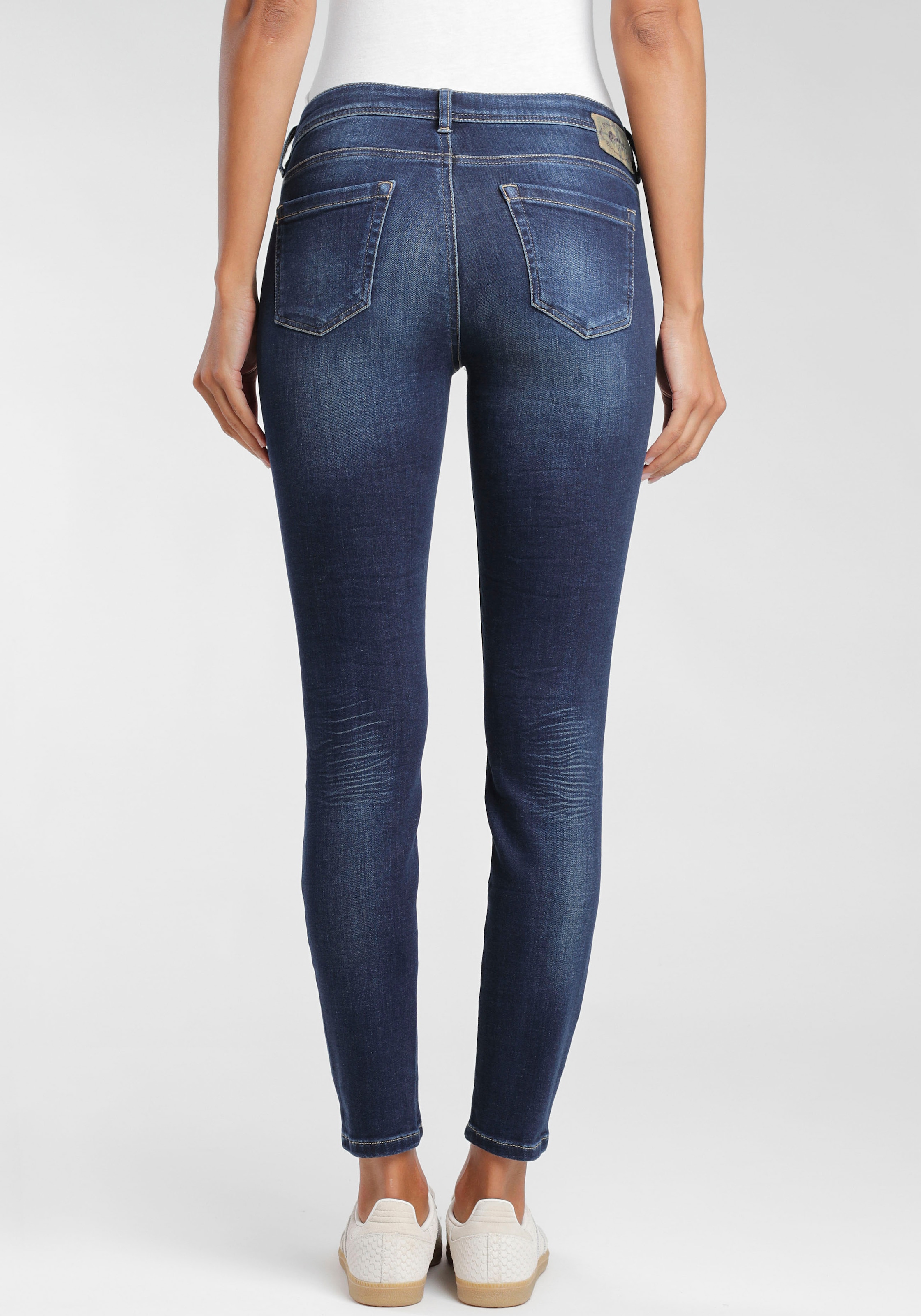 GANG Skinny-fit-Jeans "94FAYE", im Flanking-Style günstig online kaufen