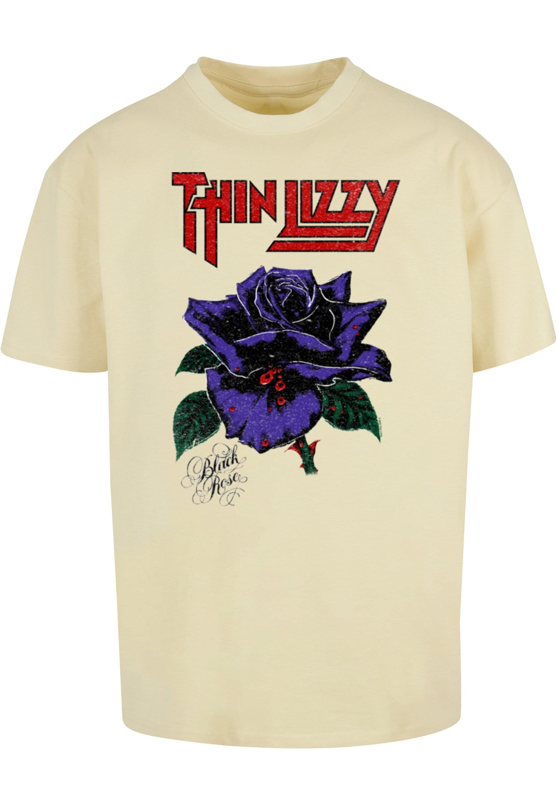 Merchcode T-Shirt "Merchcode Herren Thin Lizzy - Rose Color Heavy Oversize günstig online kaufen