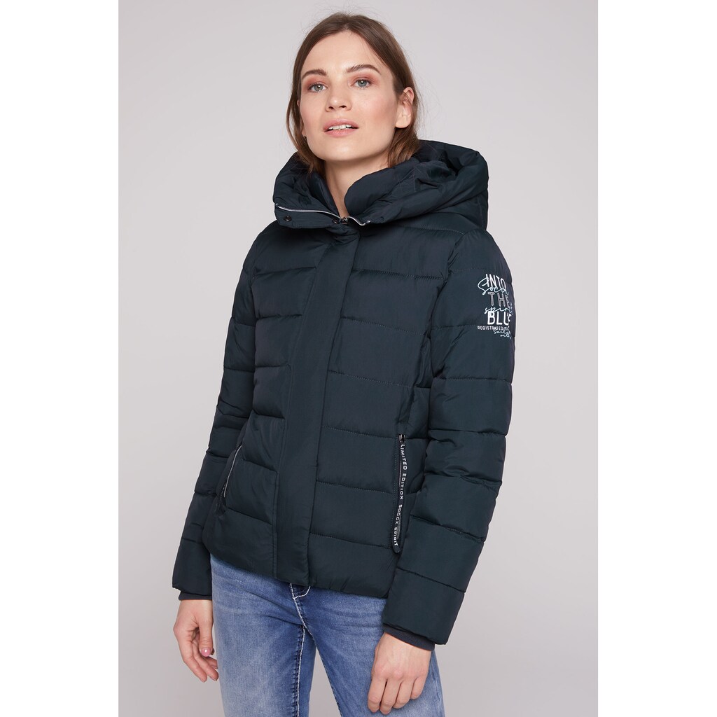 SOCCX Winterjacke, mit Kapuze