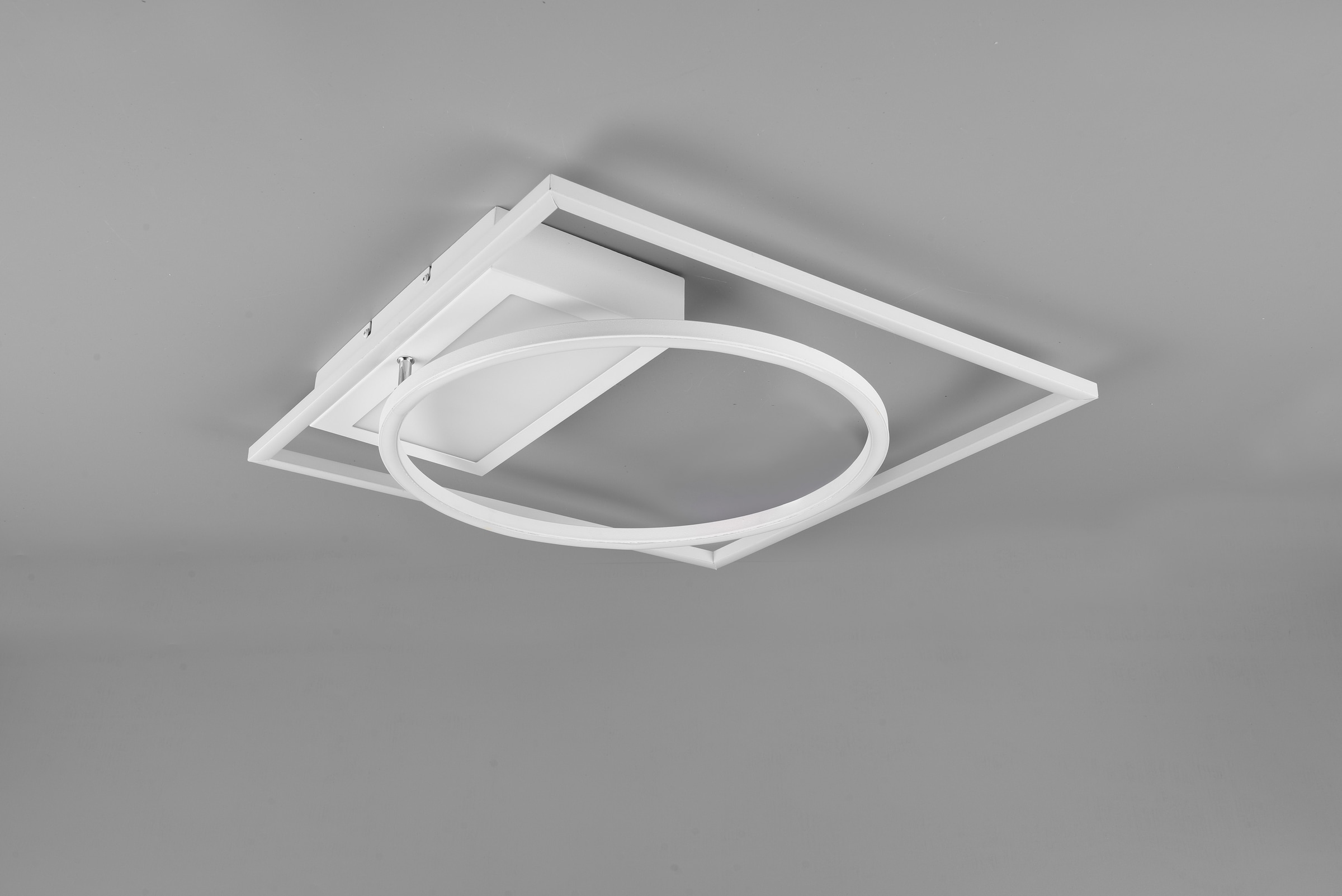 TRIO Leuchten LED Deckenleuchte »Downey«, 1 flammig, Leuchtmittel LED-Modul | LED fest integriert, Lichtfarbe stufenlos einstellbar, Memory Funktion, intgrierter Dimmer