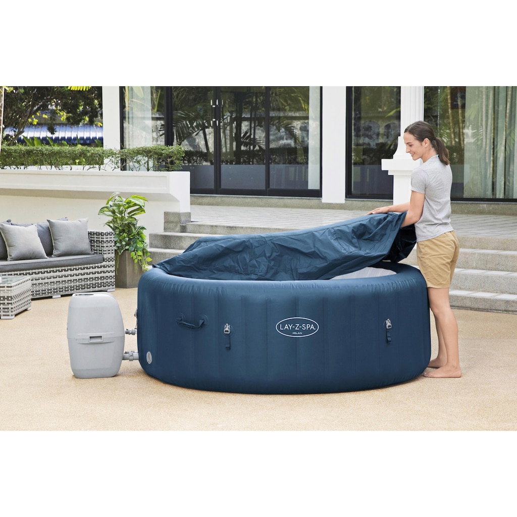 Bestway Whirlpool »LAY-Z-SPA® Milan AirJet Plus™«