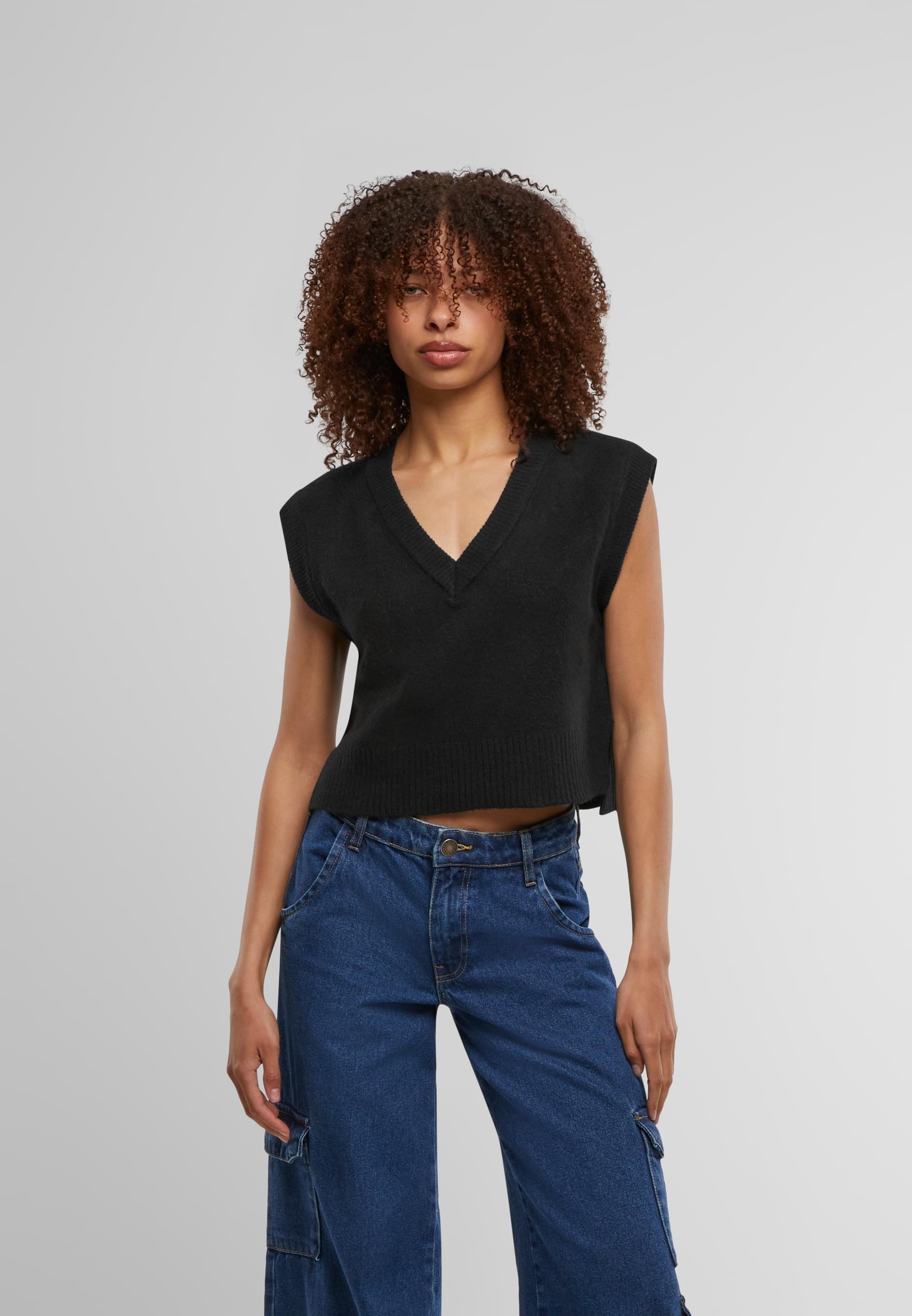 URBAN CLASSICS Steppweste »Urban Classics Ladies Soft Knit Pullunder«