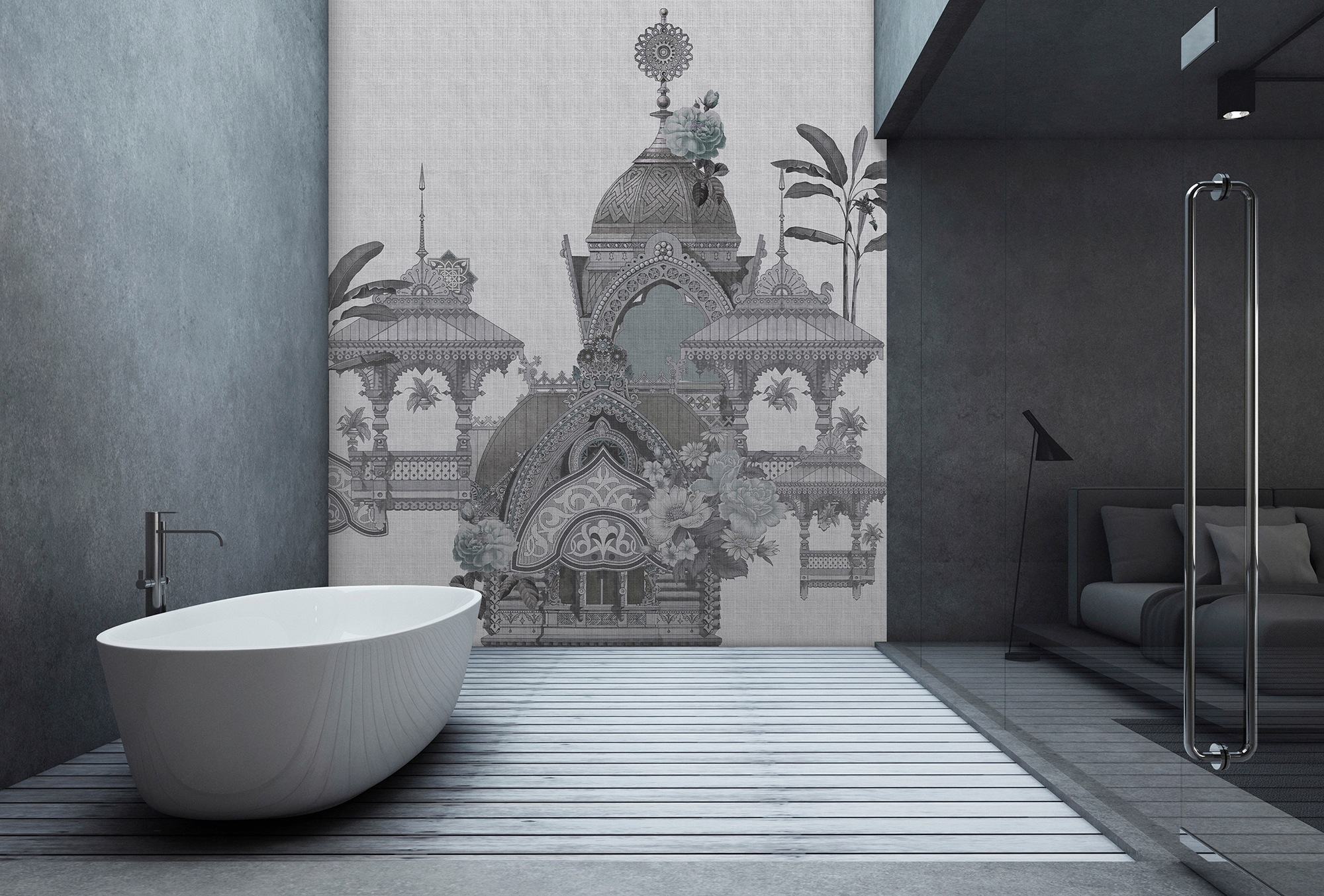 living walls Fototapete "Walls by Patel Jaipur" glatt Vlies, Wand günstig online kaufen