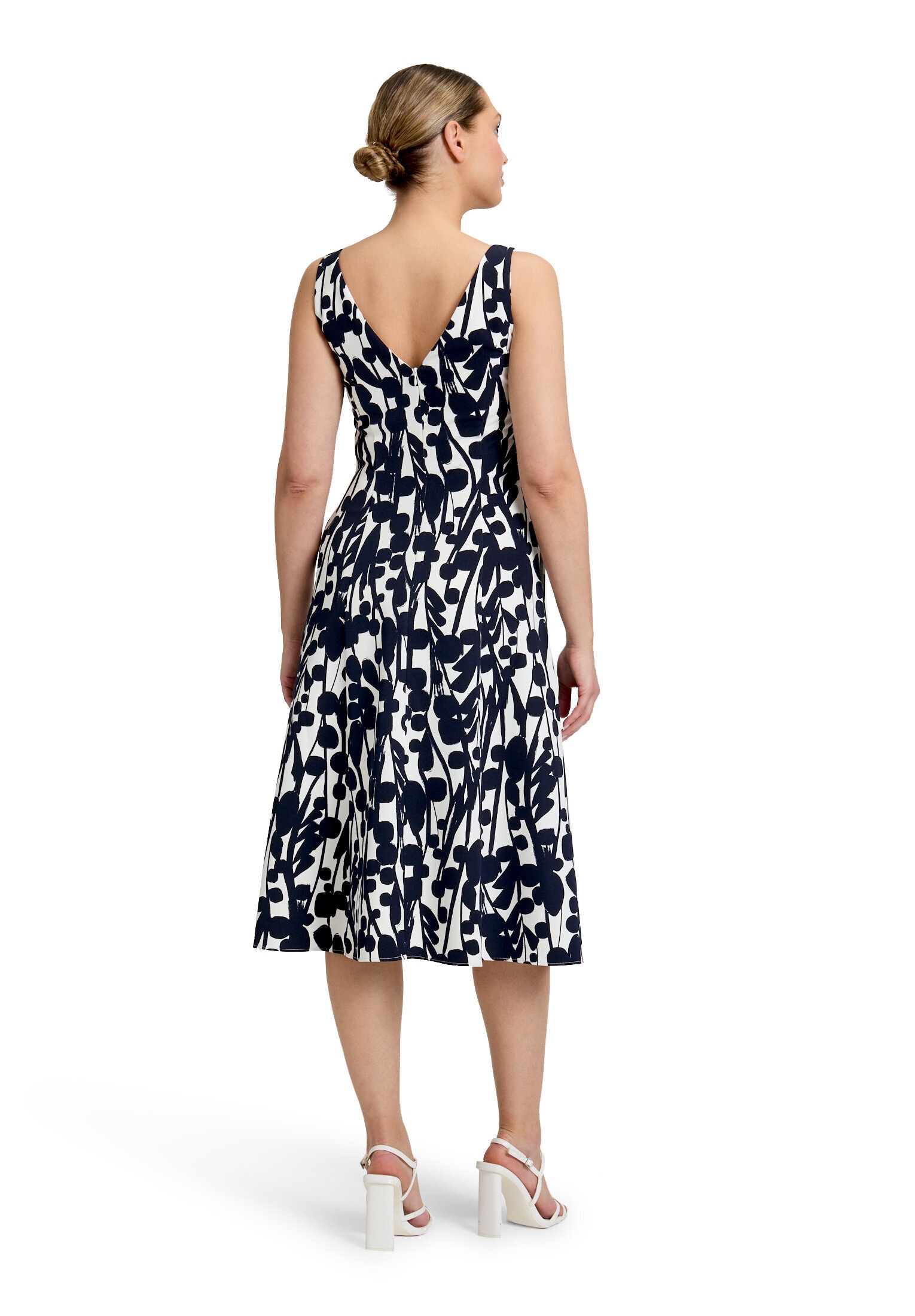 Vera Mont Cocktailkleid »Damen mit Print« Nahttasche Druck